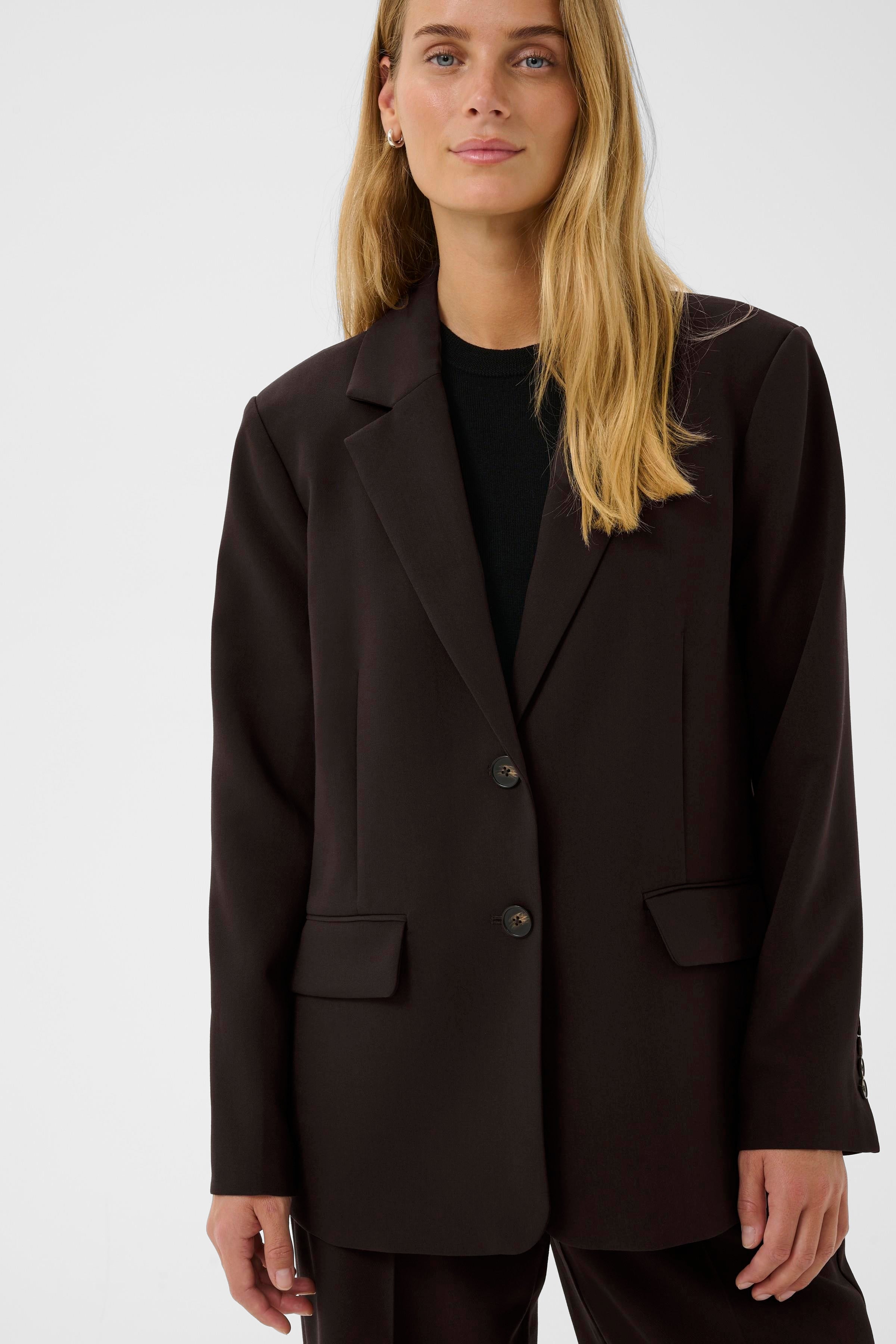 Nara Blazer - Ganache