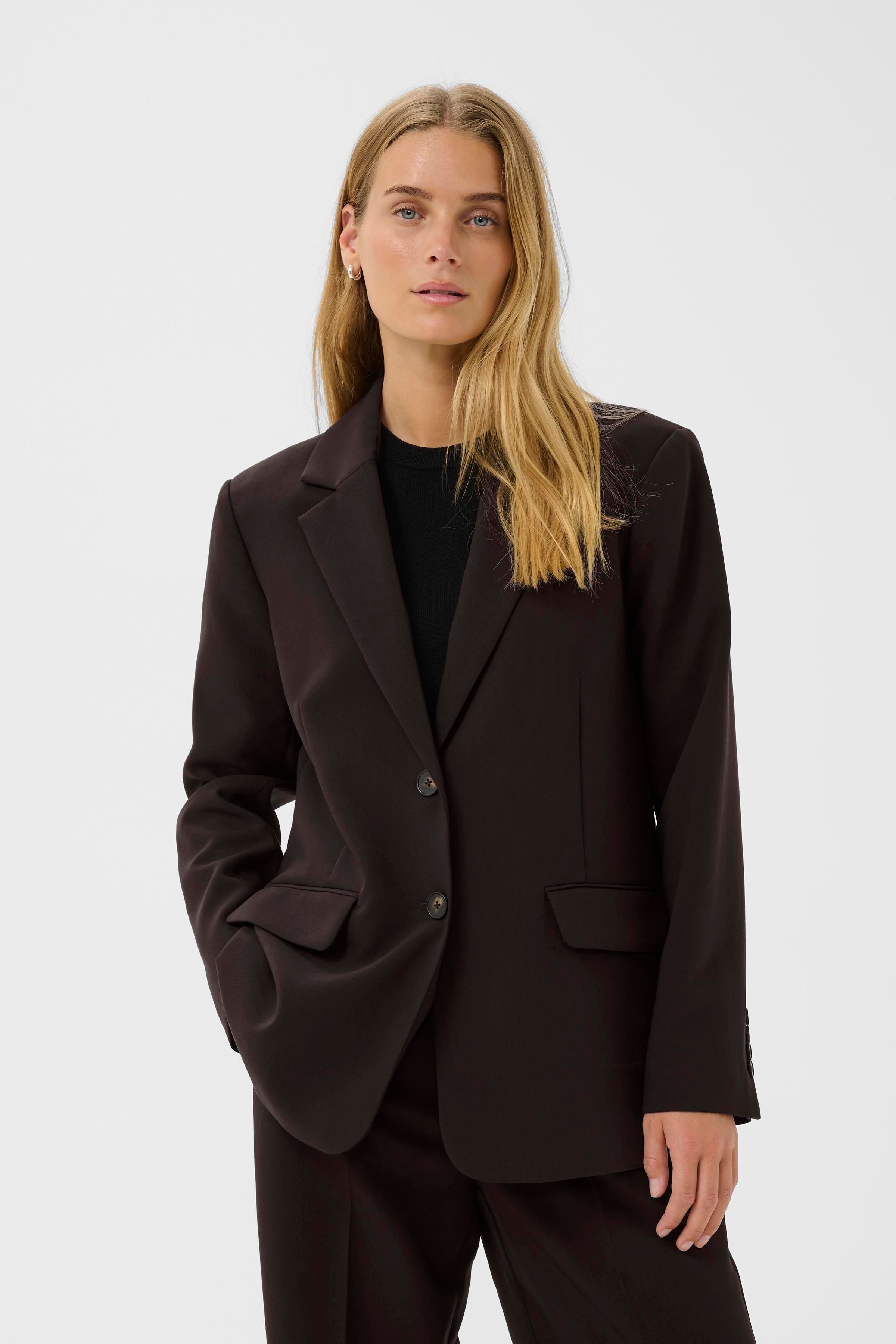 Nara Blazer - Ganache