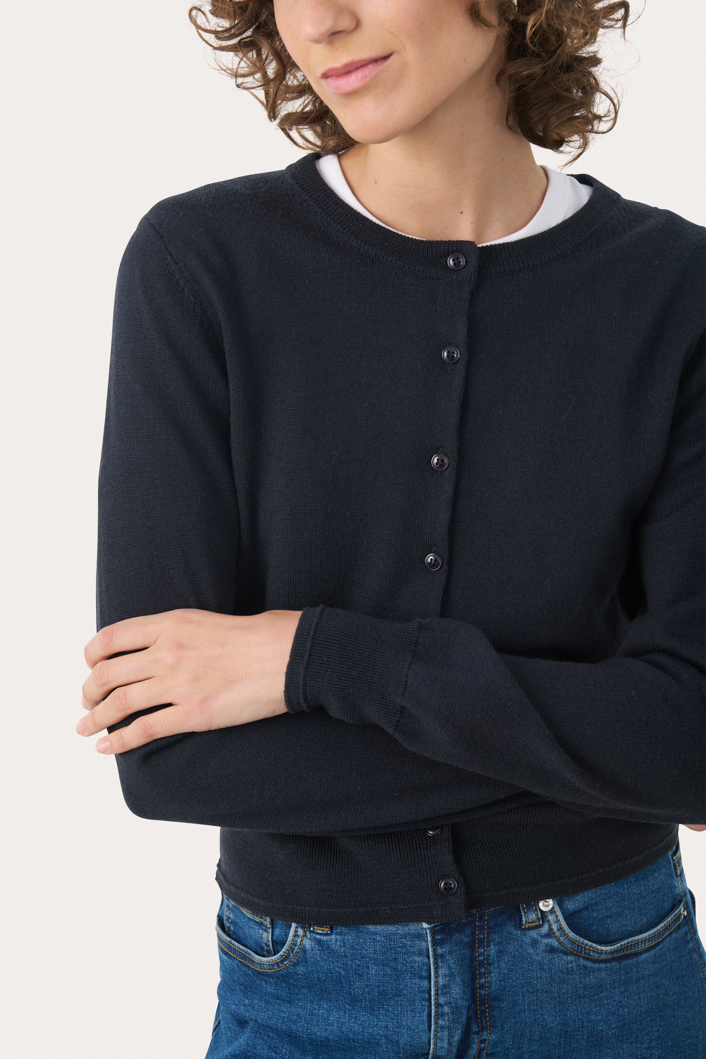 Noelani Cardigan - Dark Navy