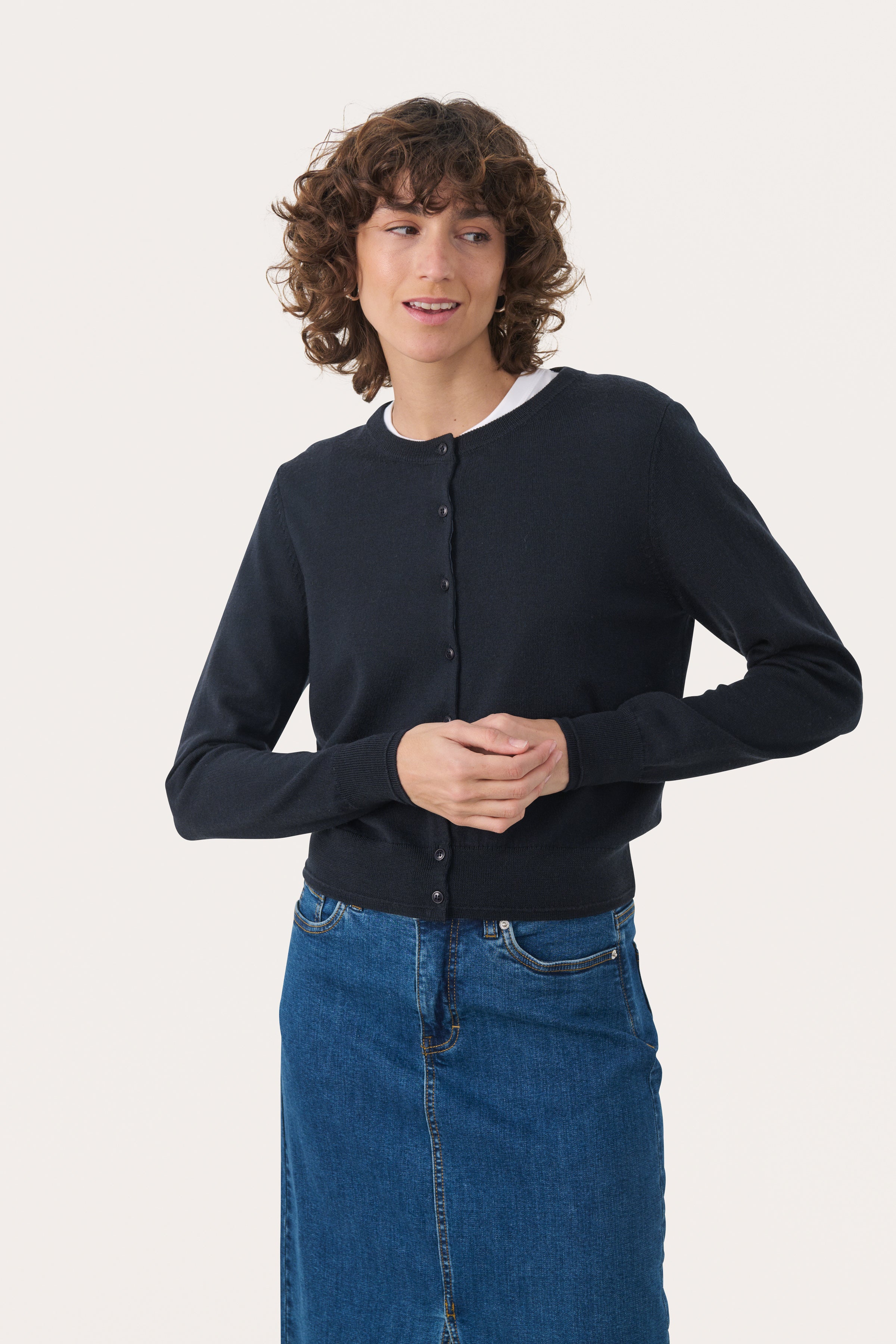 Noelani Cardigan - Dark Navy