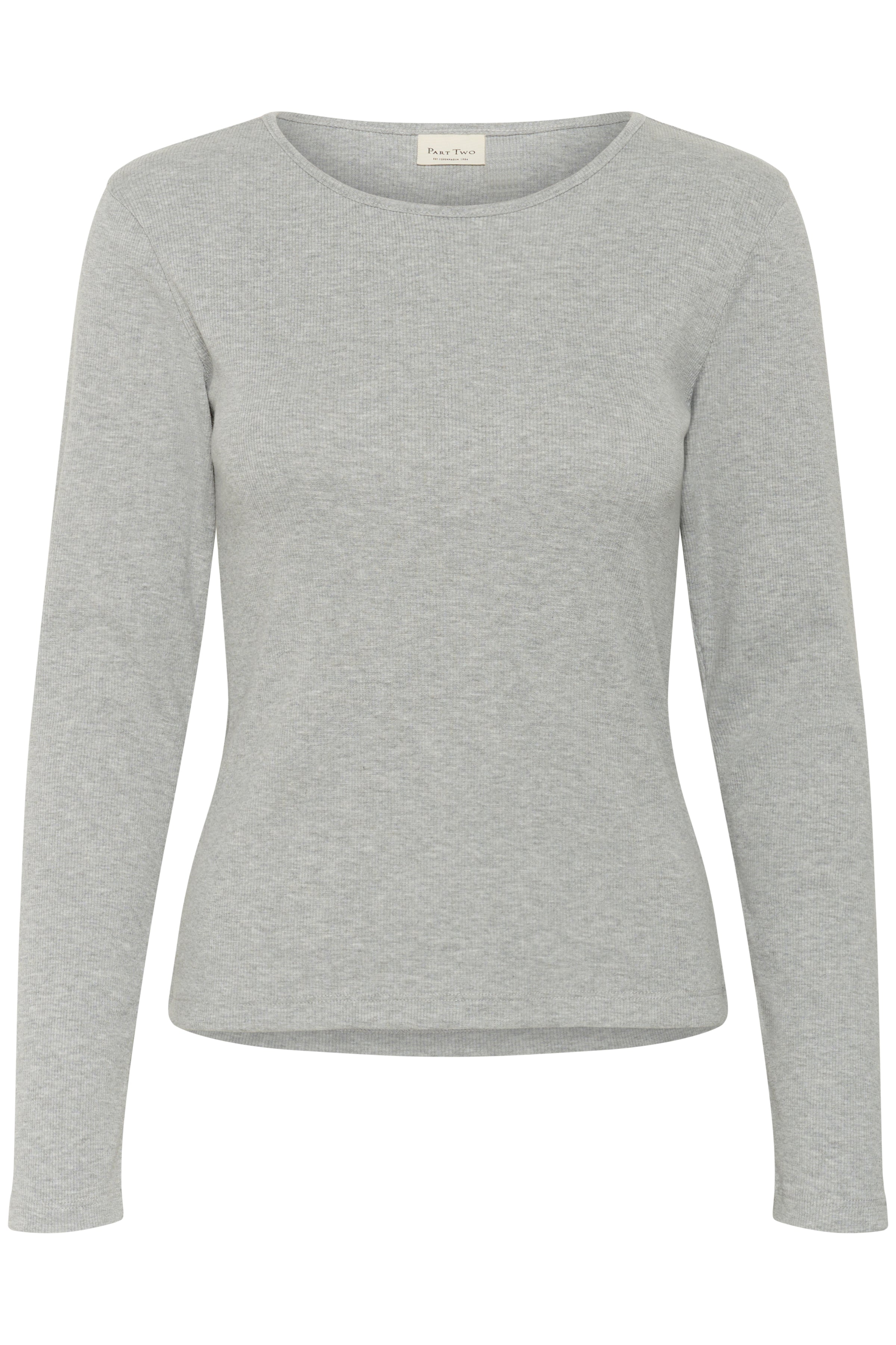 Sassia T-Shirt - Medium Grey Melange