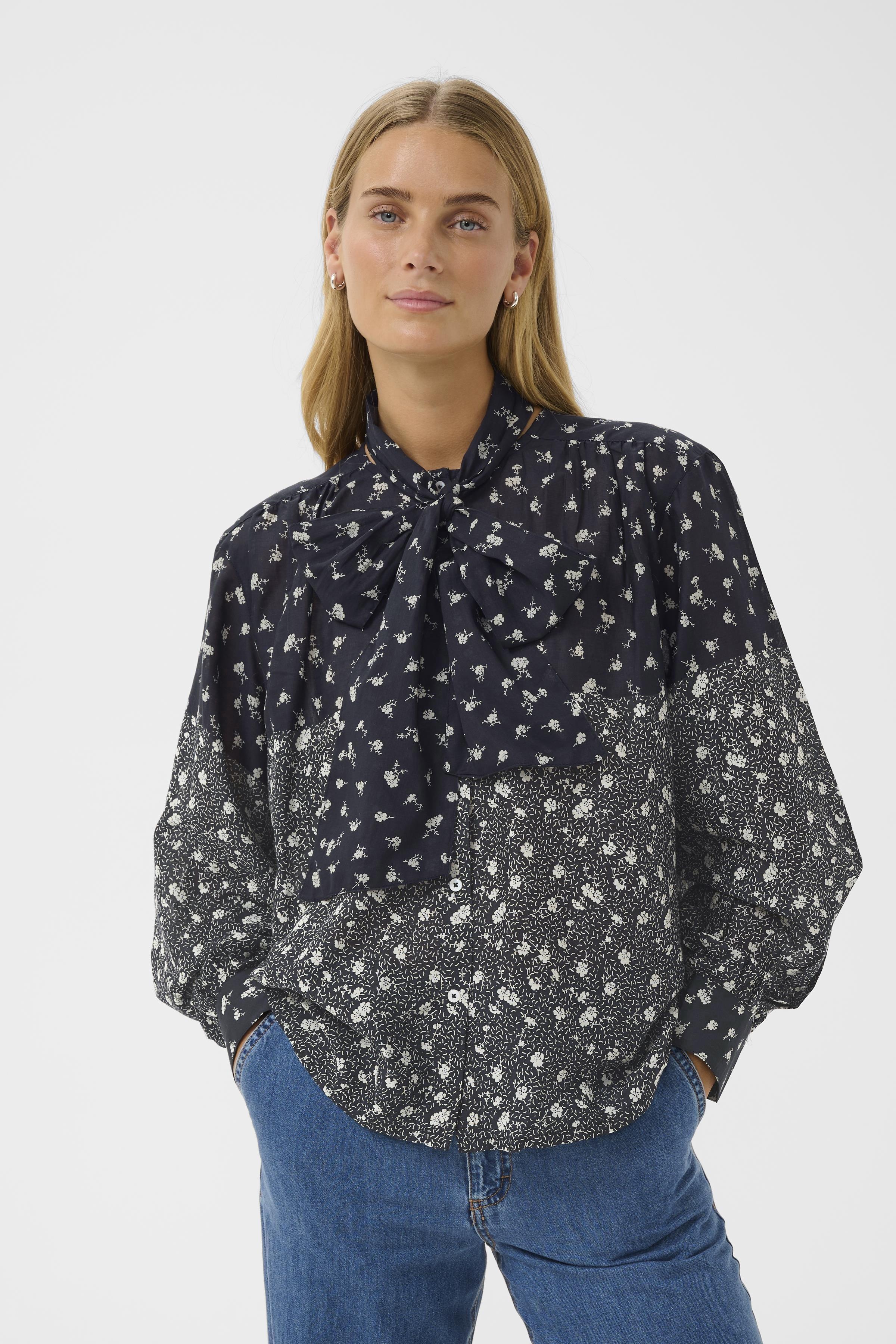 Yanina Top - Dark Navy