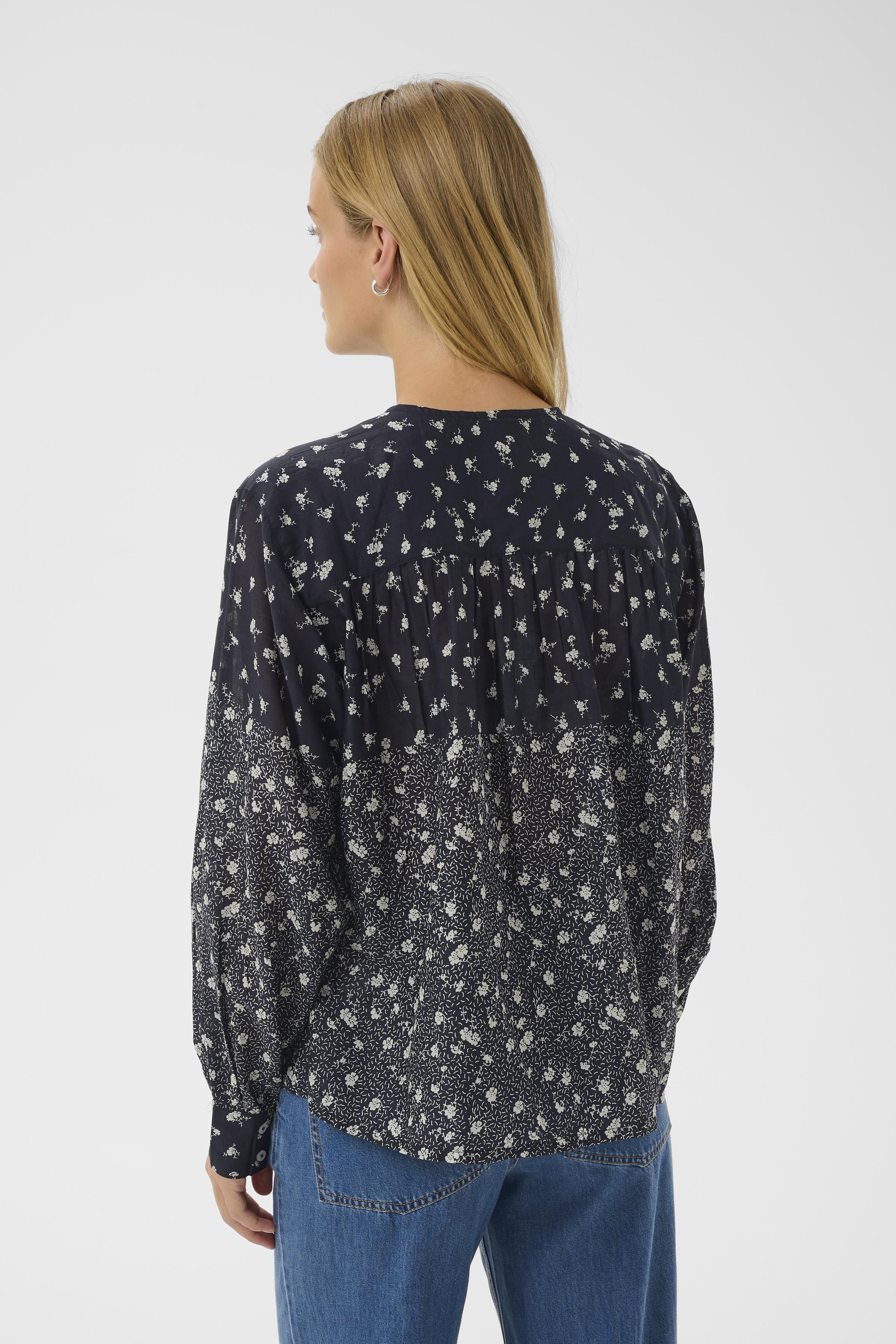 Yanina Top - Dark Navy