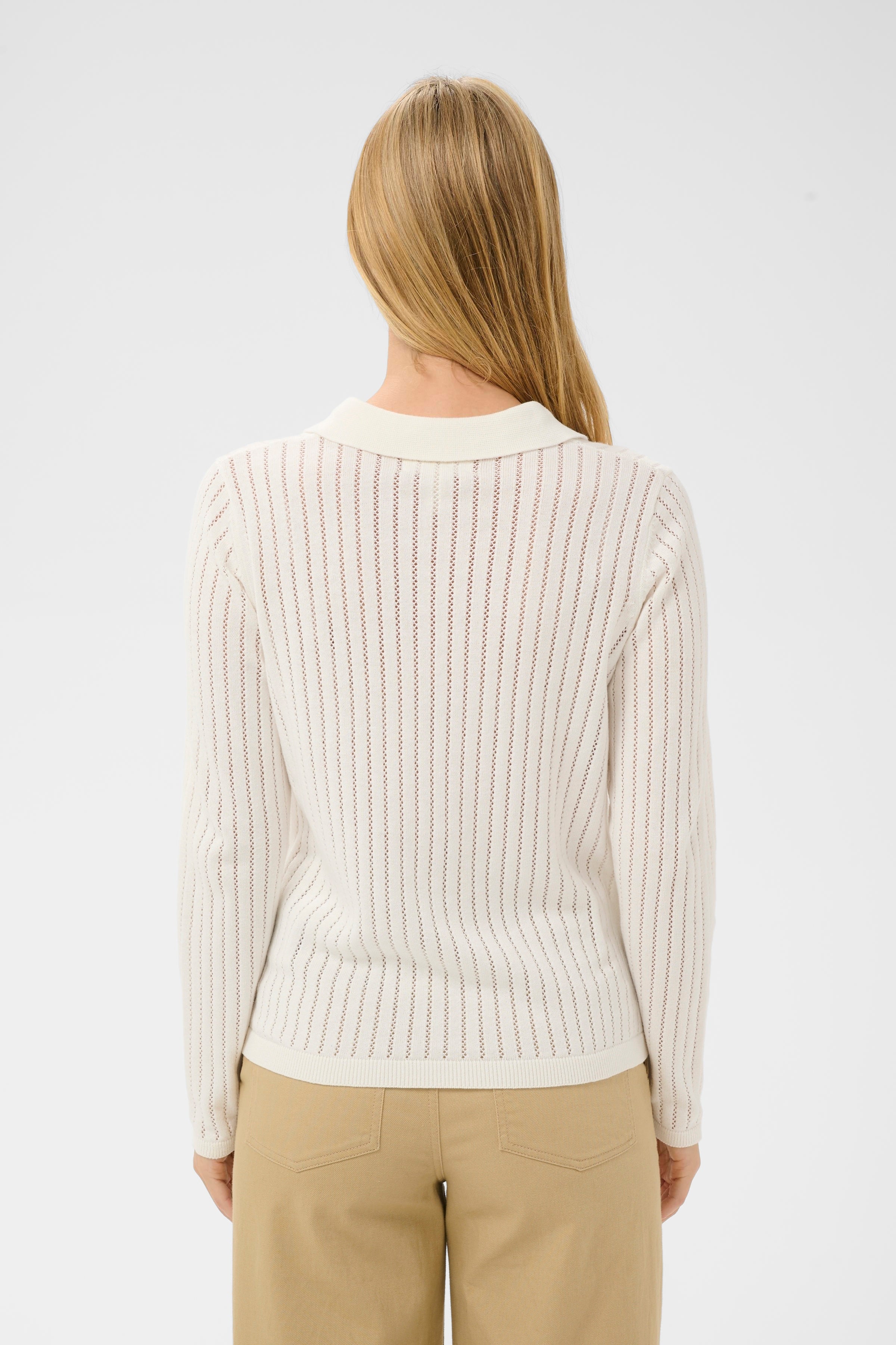 Zaria Pullover - Whisper White