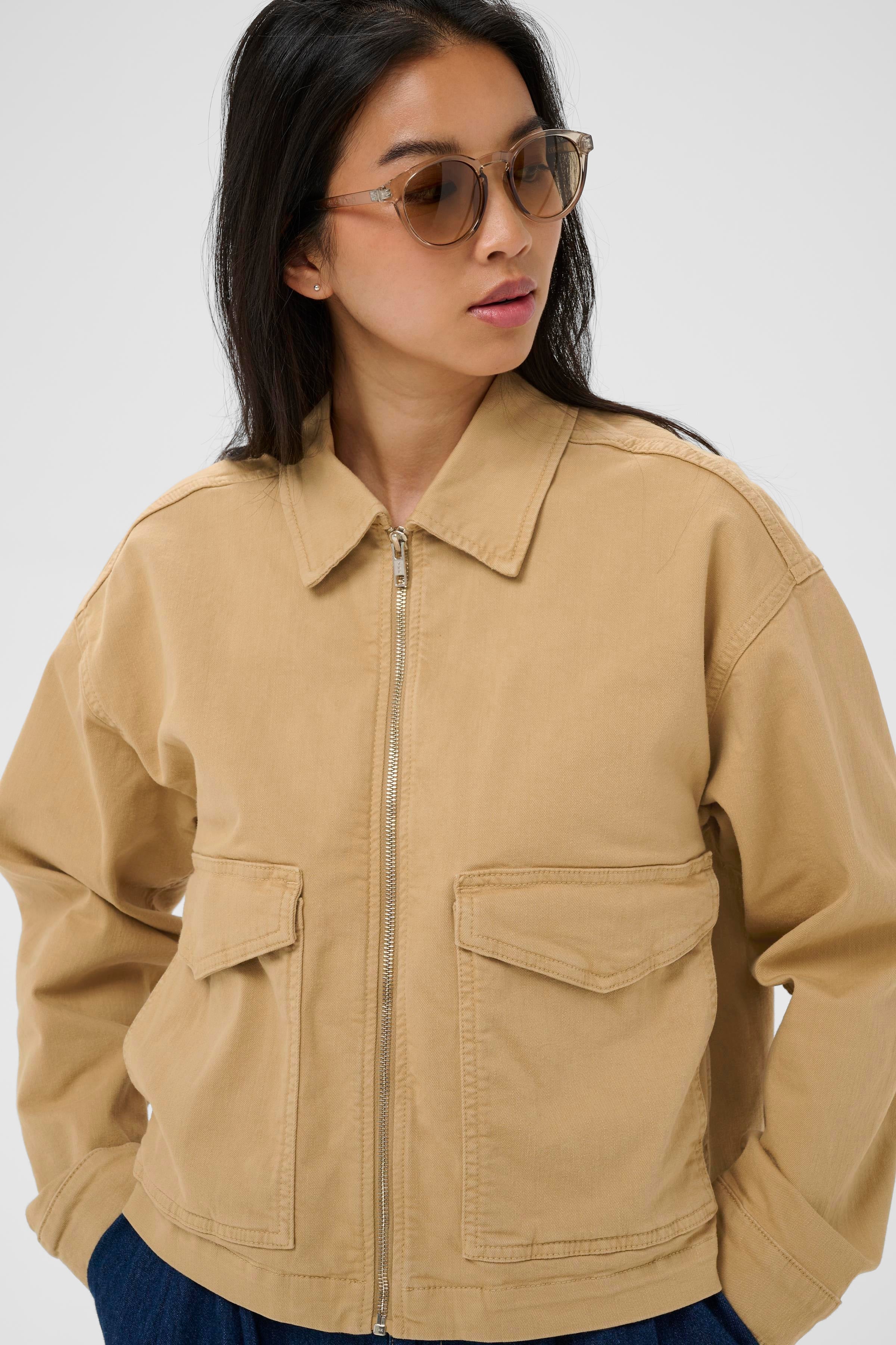 Aleksandra Jacket - Travertine