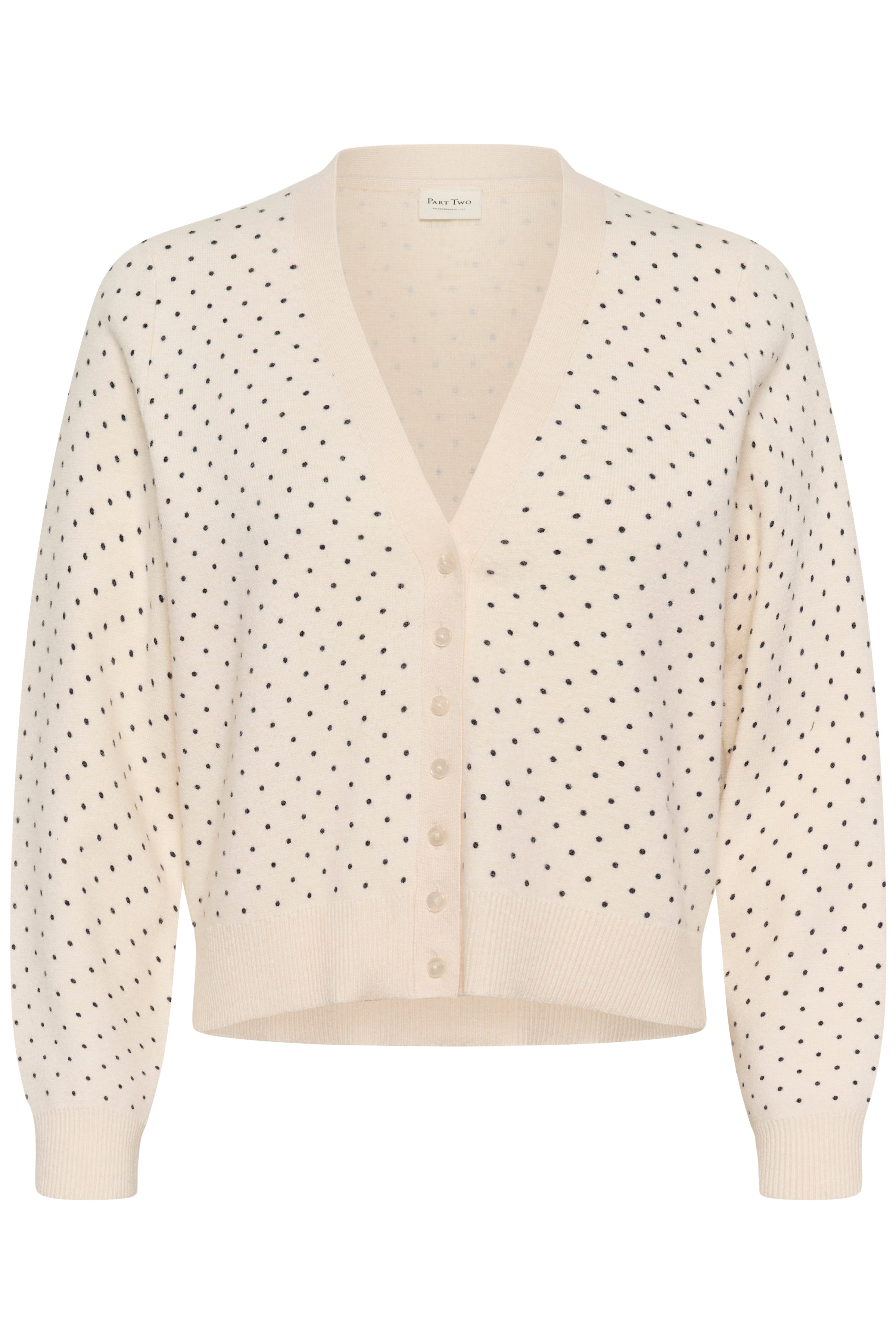 Anessa Cardigan - Dark Navy Dot