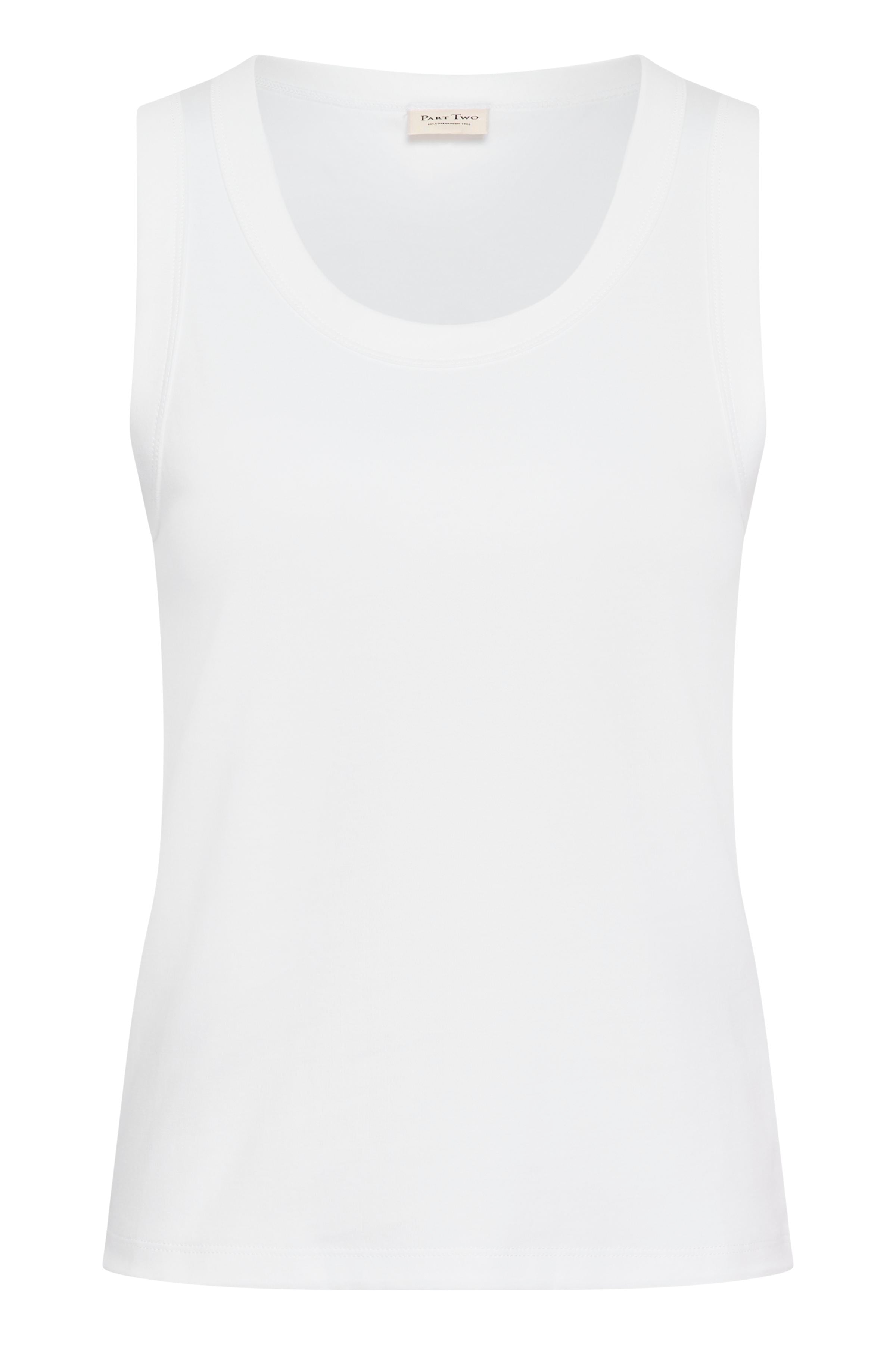 100% organic cotton white top