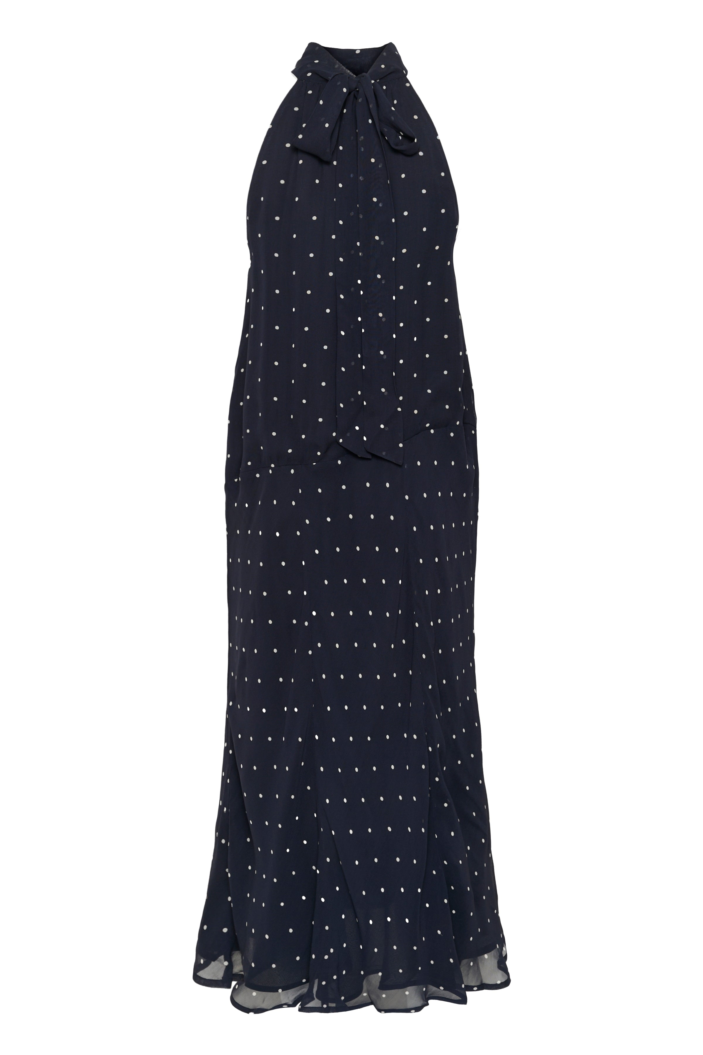 Dorthemie Dress – Dark Navy Dot