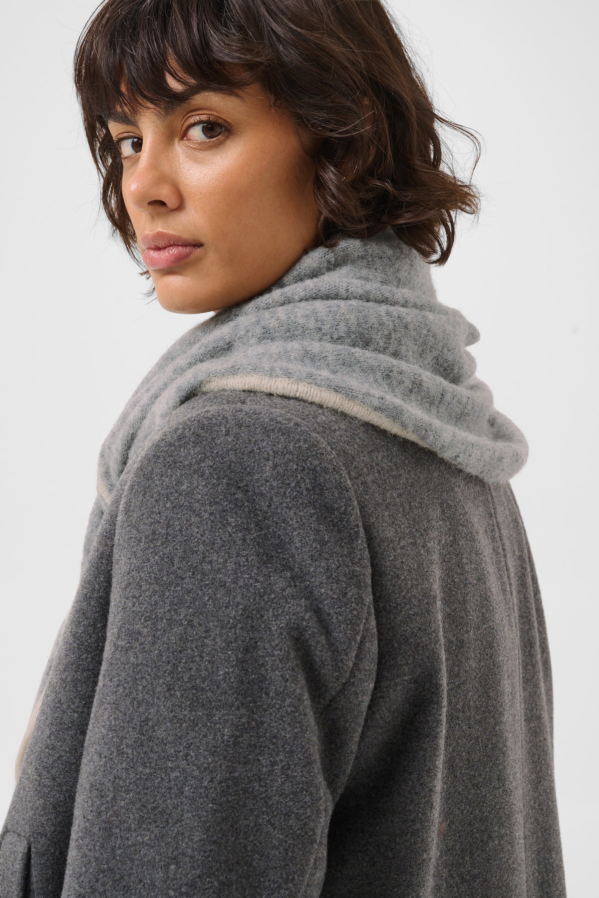 Cimya Scarf - Steeple Gray Melange