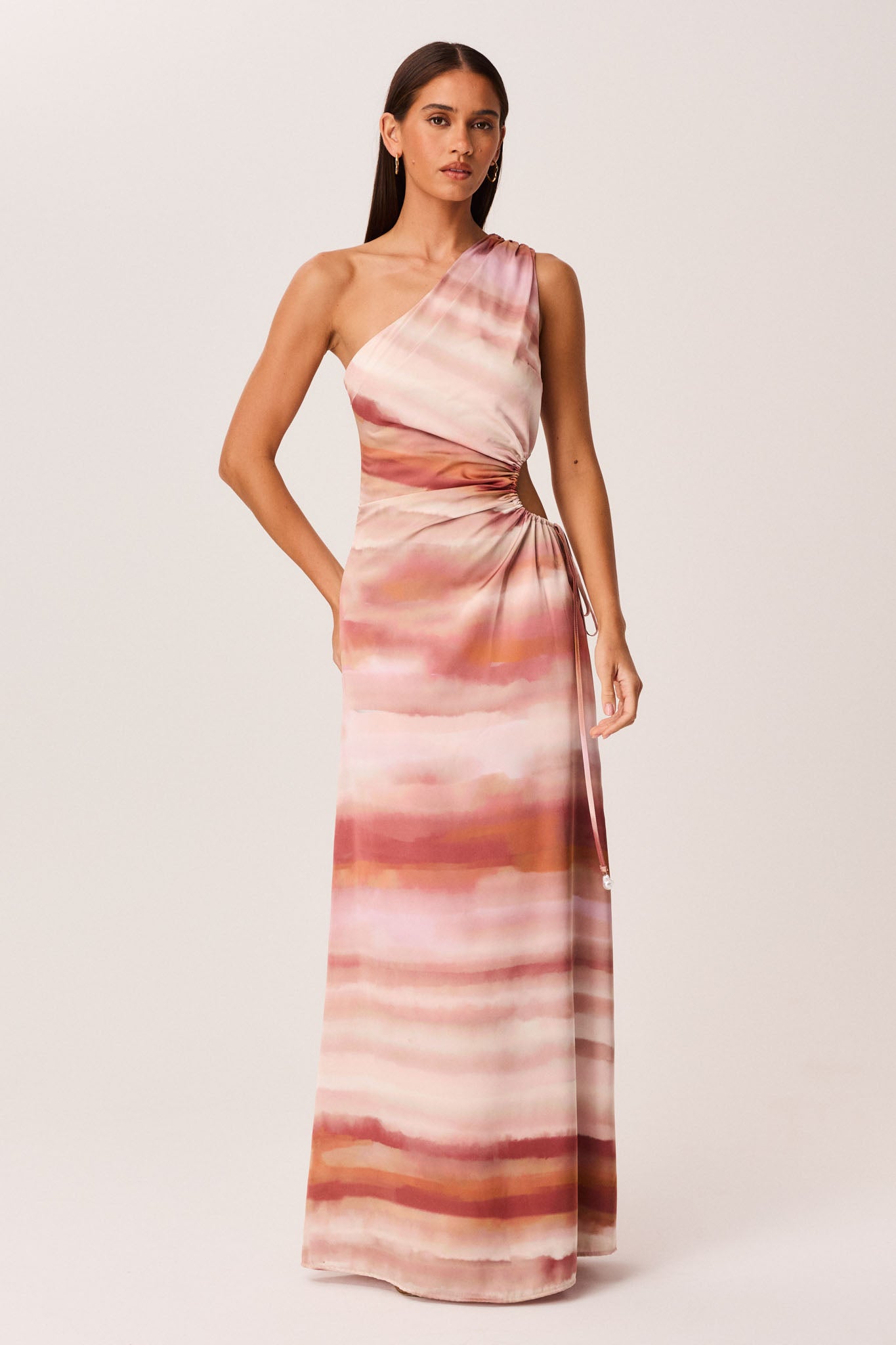 Horizon Maxi Dress – Shell Print