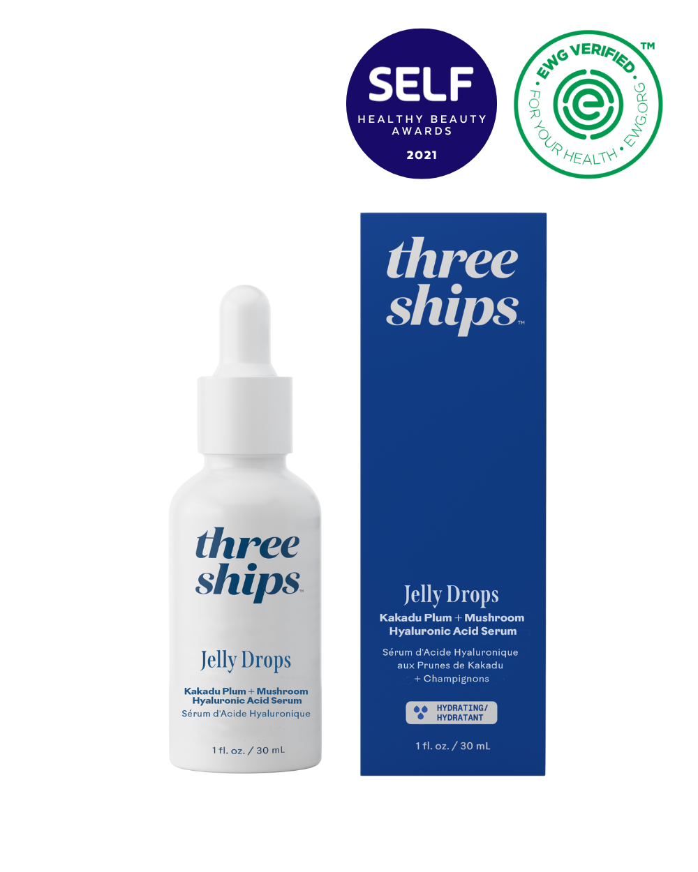 Jelly Drops Kakadu Plum + Mushroom Hyaluronic Acid Serum