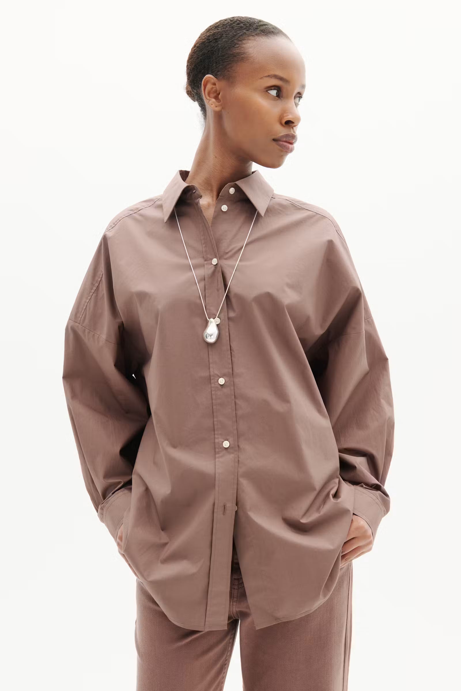 Haze Shirt - Coffee Quartz