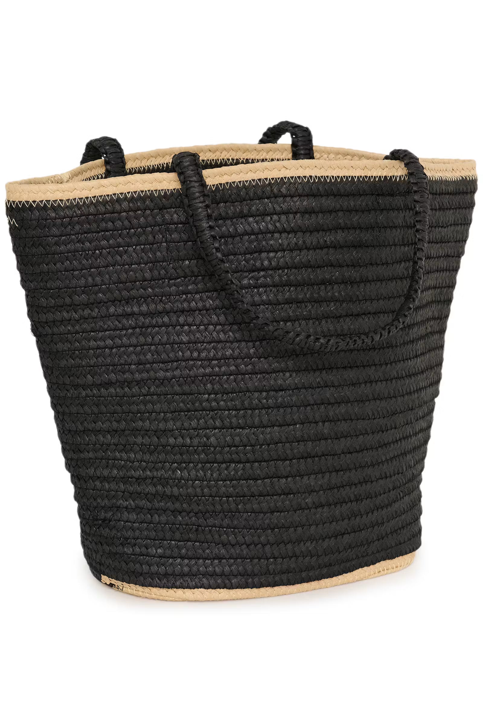 Bigge Bag - Black with Natural Edge