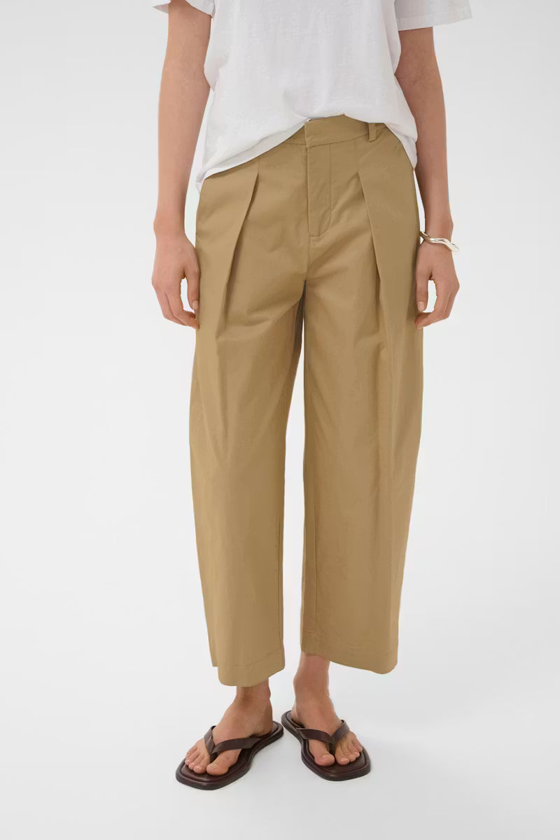 Elvia Trousers - Latte