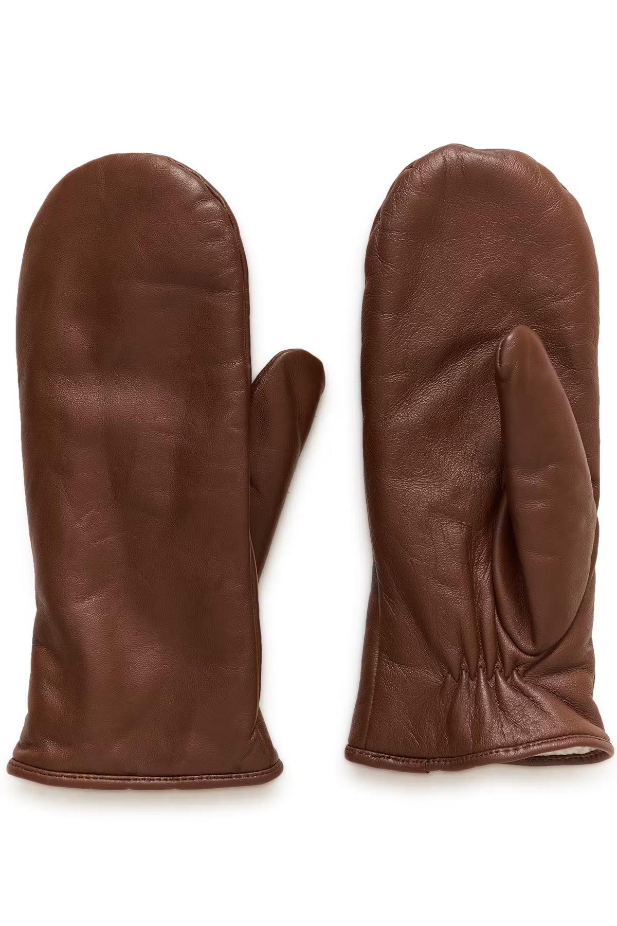 part two leather downtown brown glove