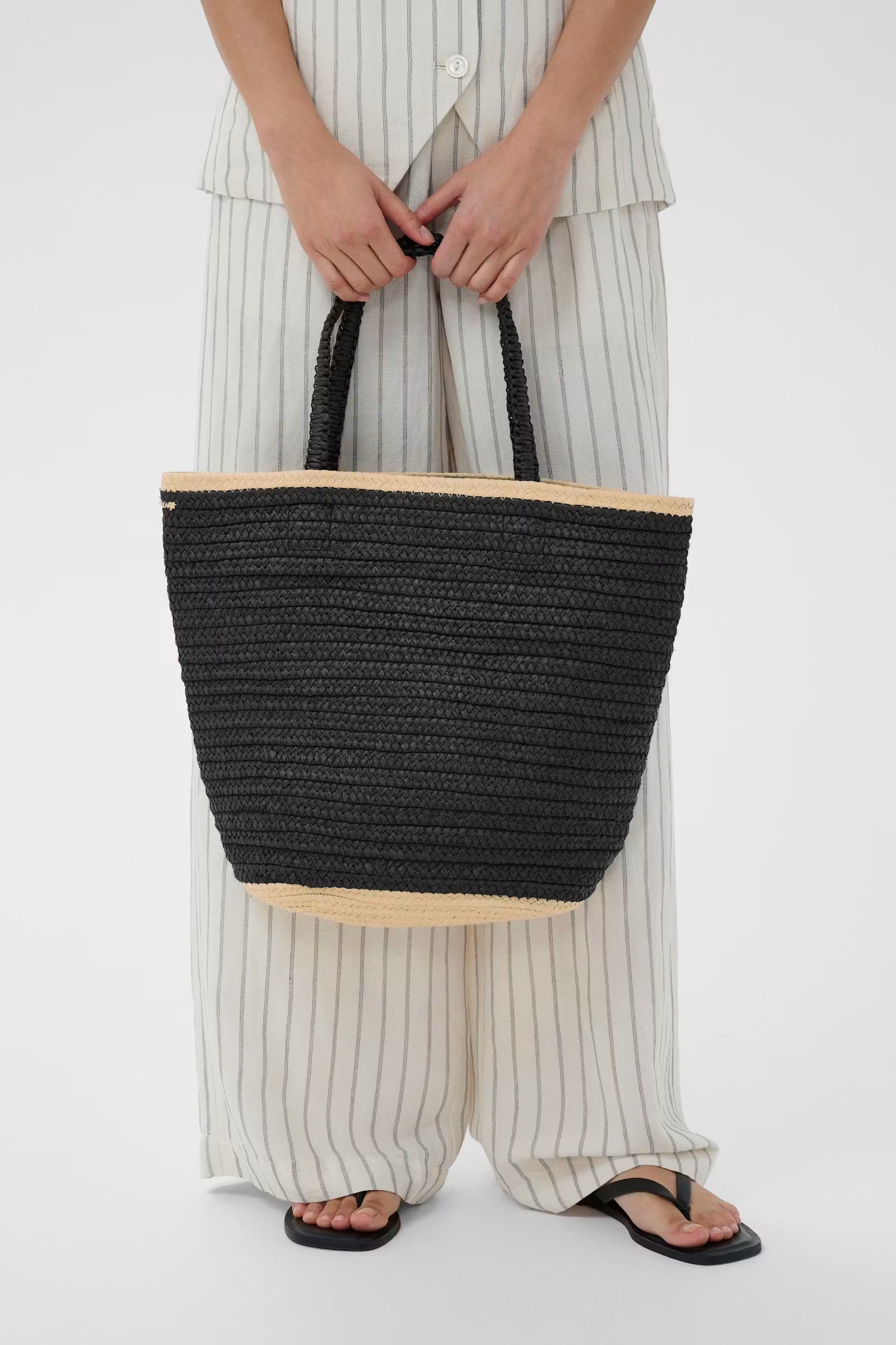 Bigge Bag - Black with Natural Edge