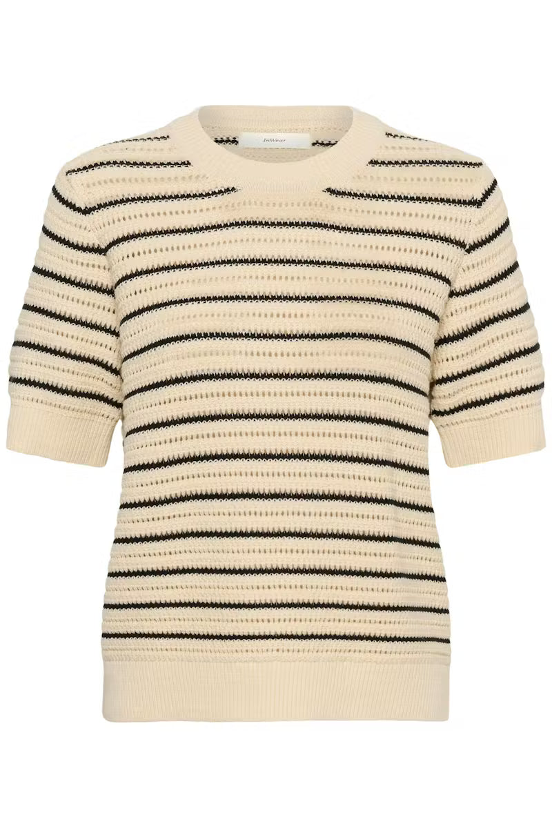 Nelli Top - Black/ Whisper White