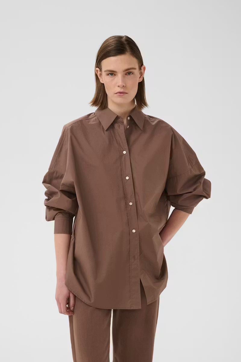 Haze Shirt - Coffee Quartz