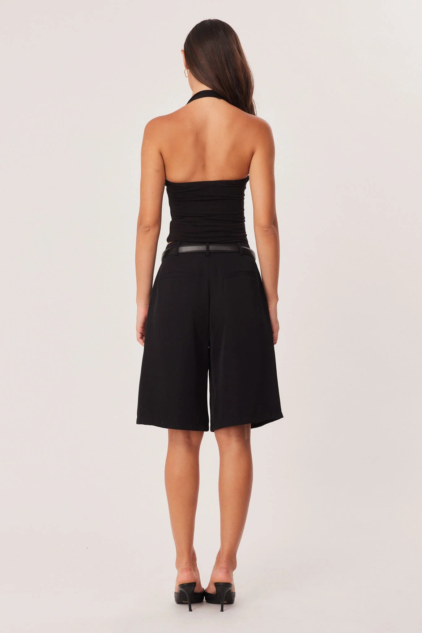 Reece Bermuda Shorts - Black