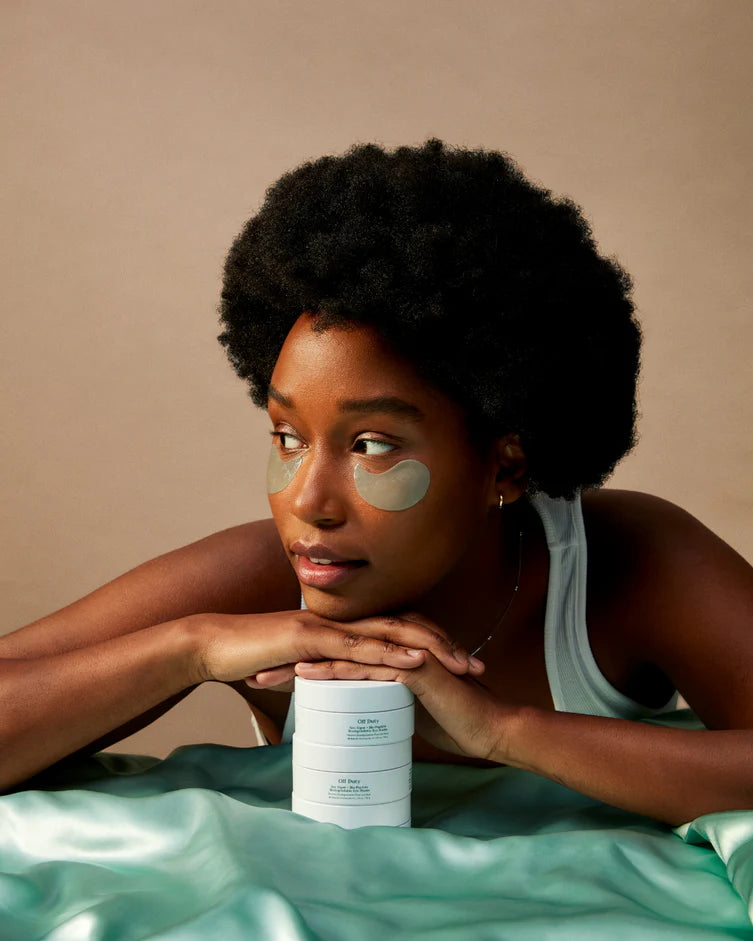 OffDuty Sea Algae + Bio-Peptide Smoothing Biodegradable Eye Masks - Single Sachet