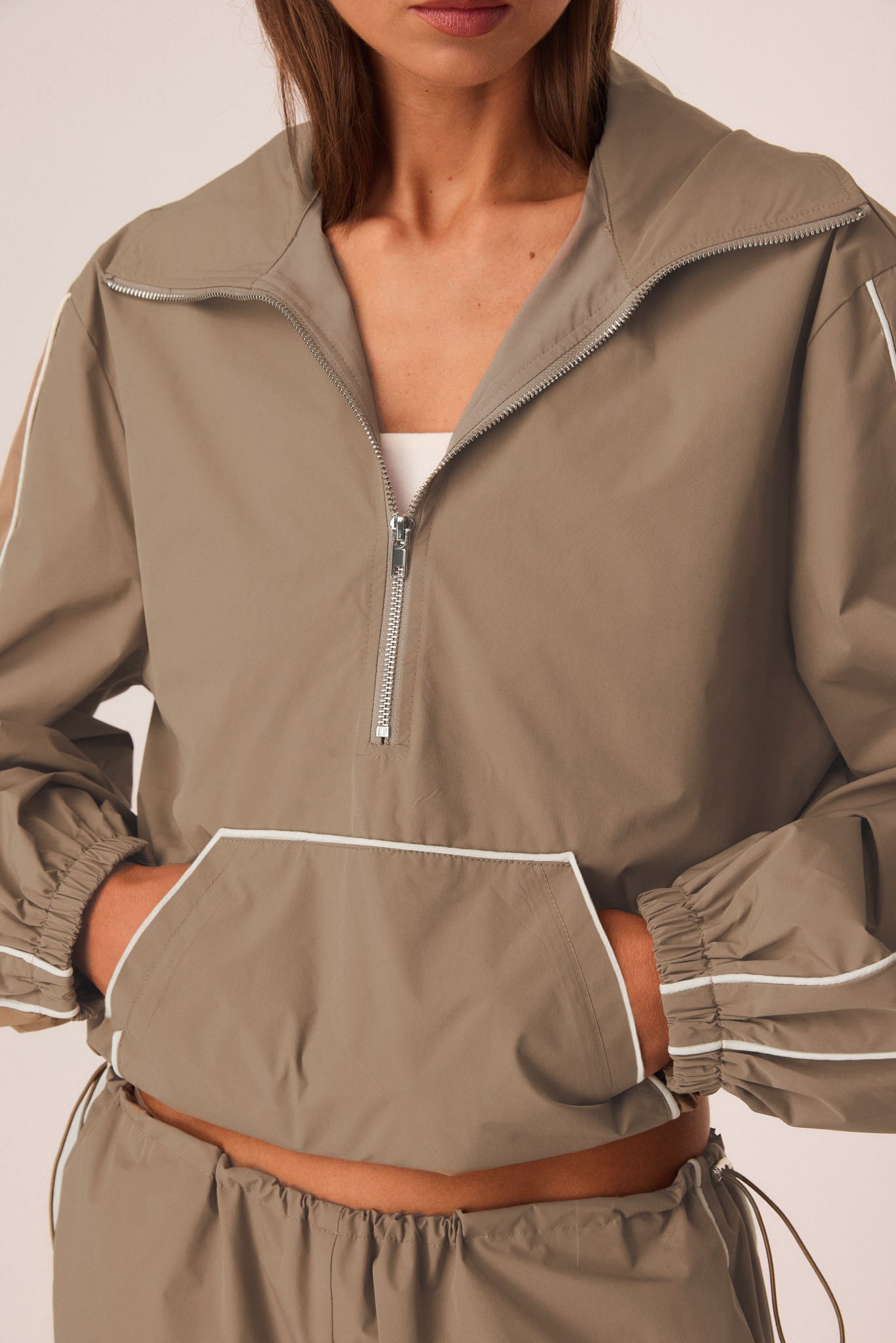 Arden Windbreaker – Khaki