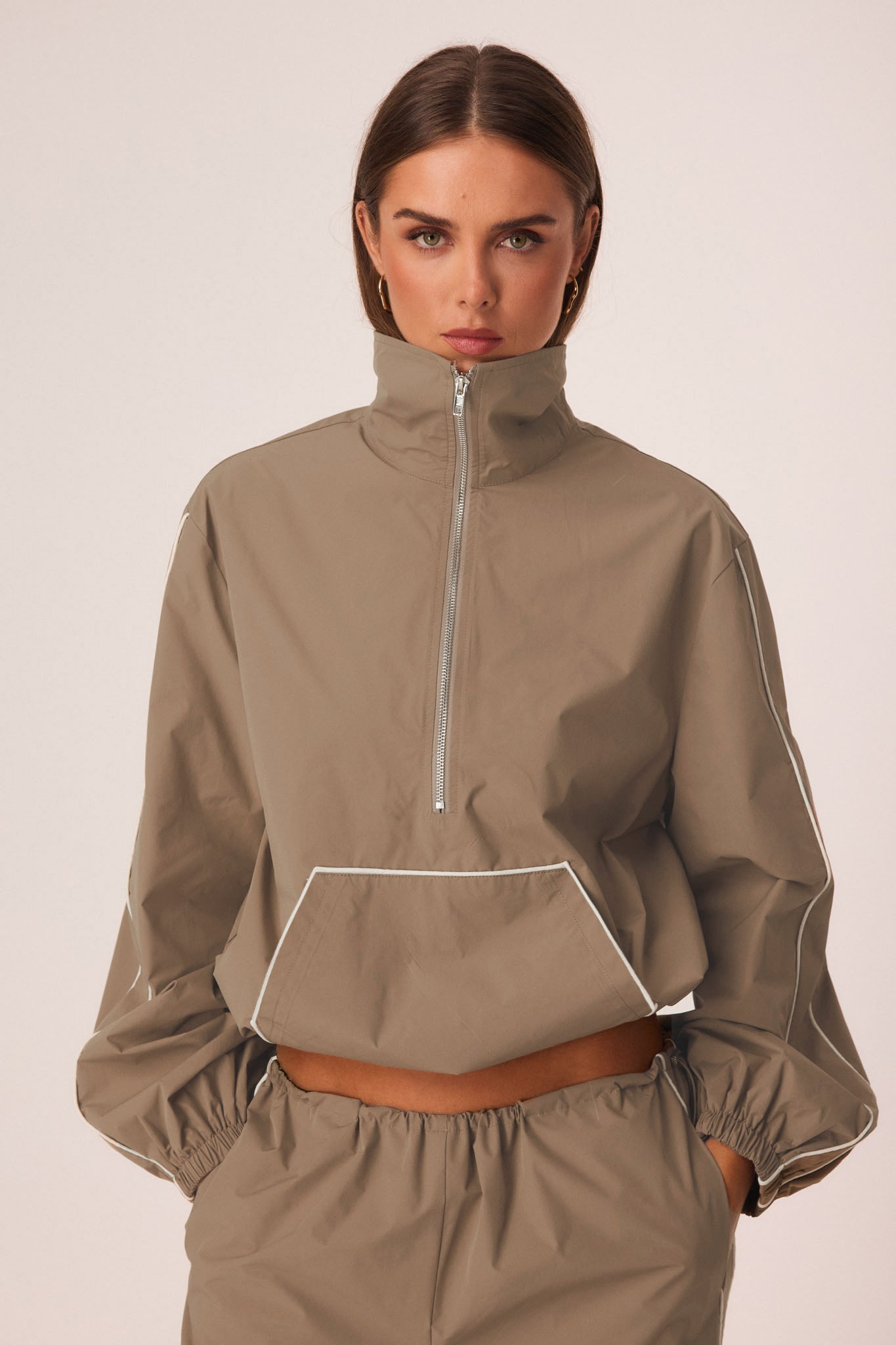 Arden Windbreaker – Khaki