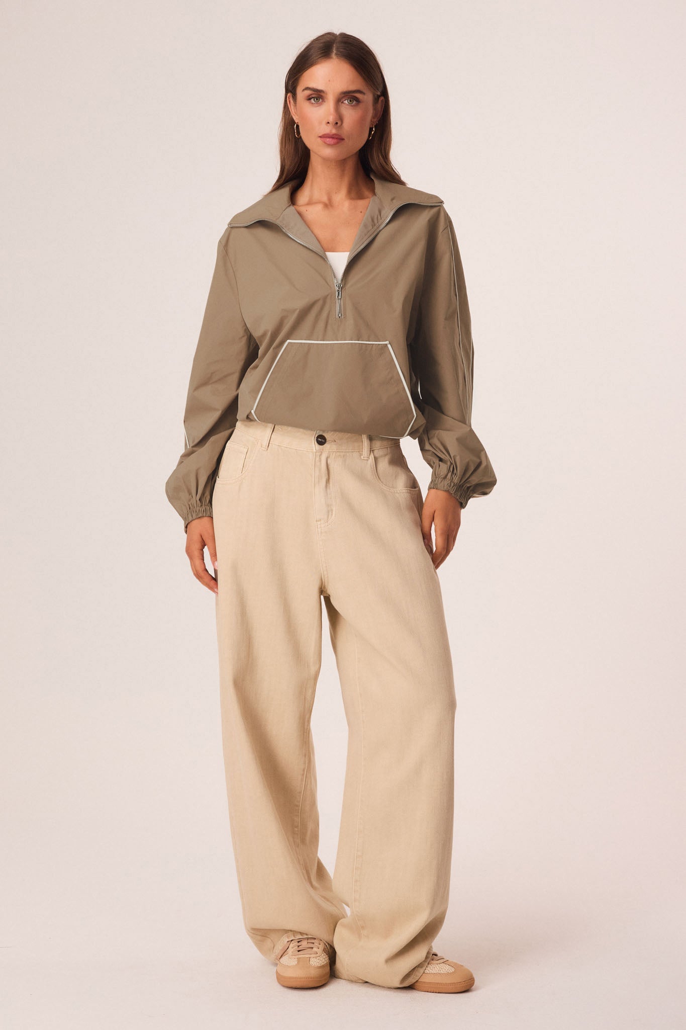 Arden Windbreaker – Khaki