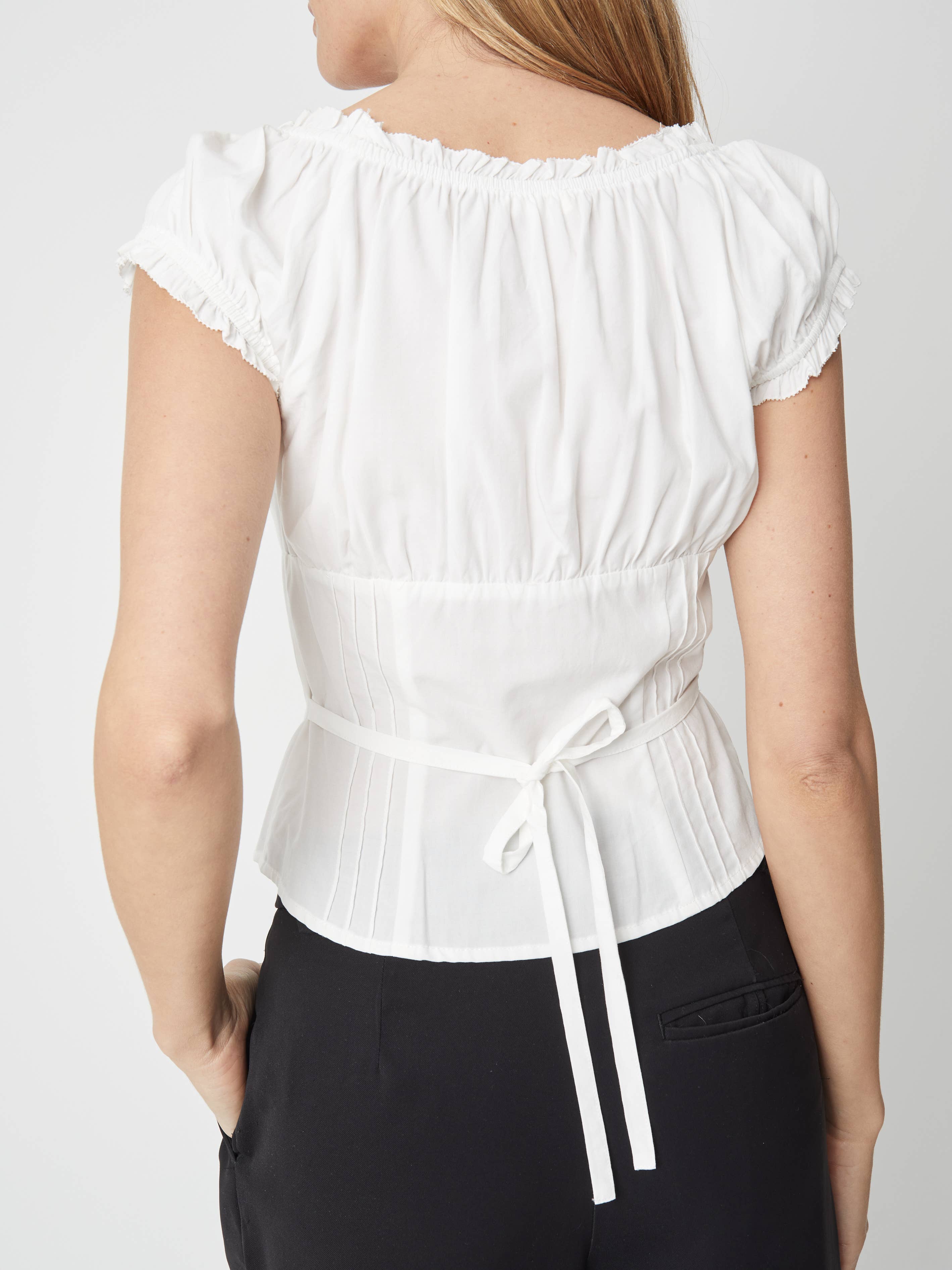 The Raina Top - White
