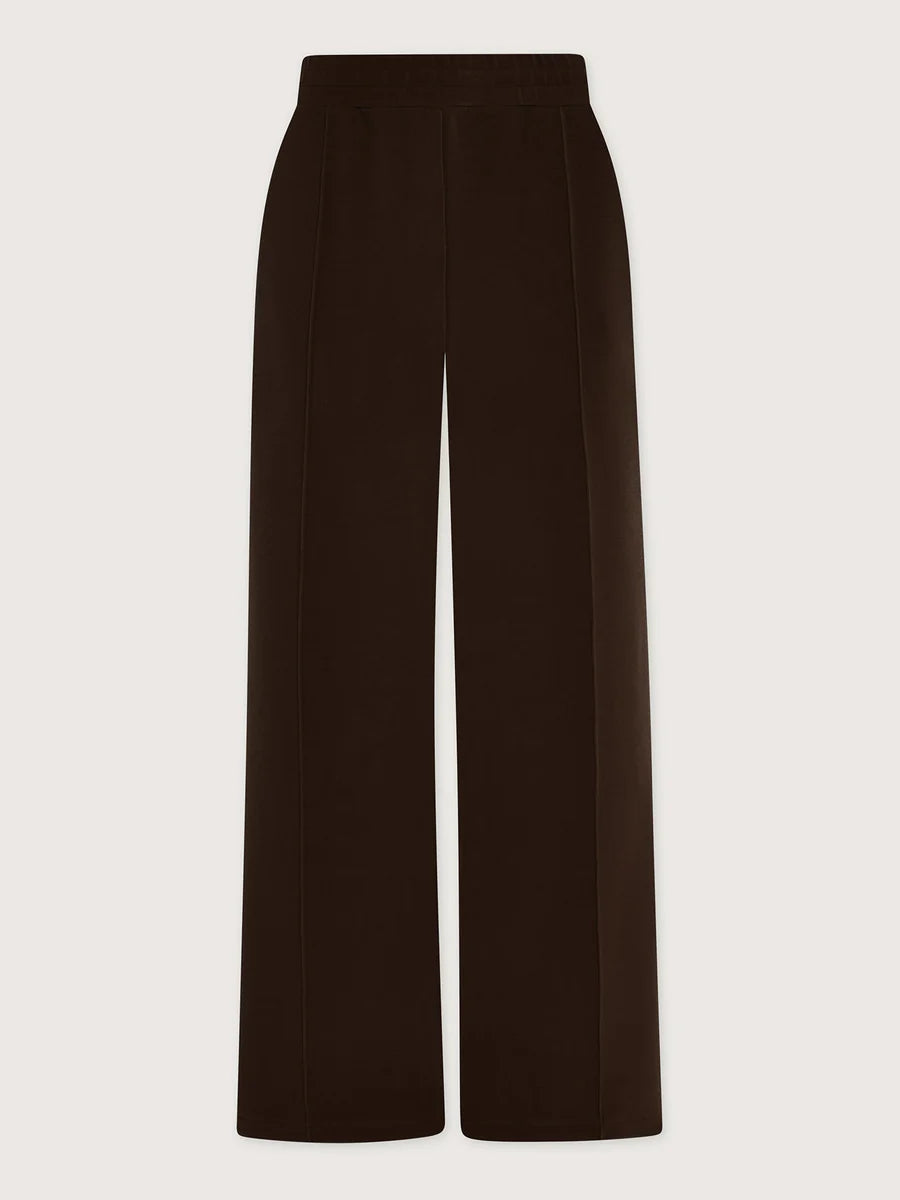 The Wide Leg Pant 28" - Coffee Bean