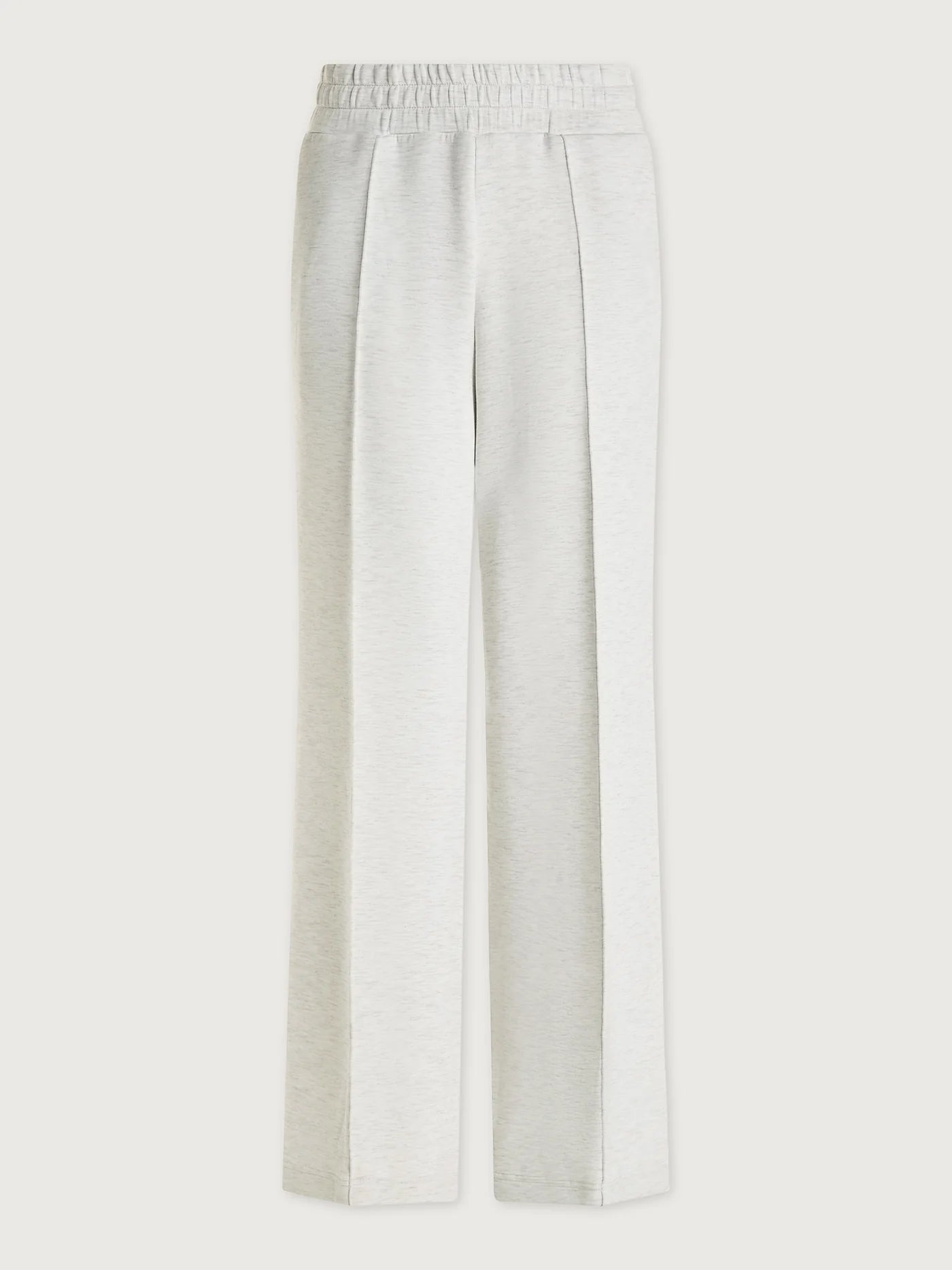 The Wide Leg Pant 30" - Ivory Marl