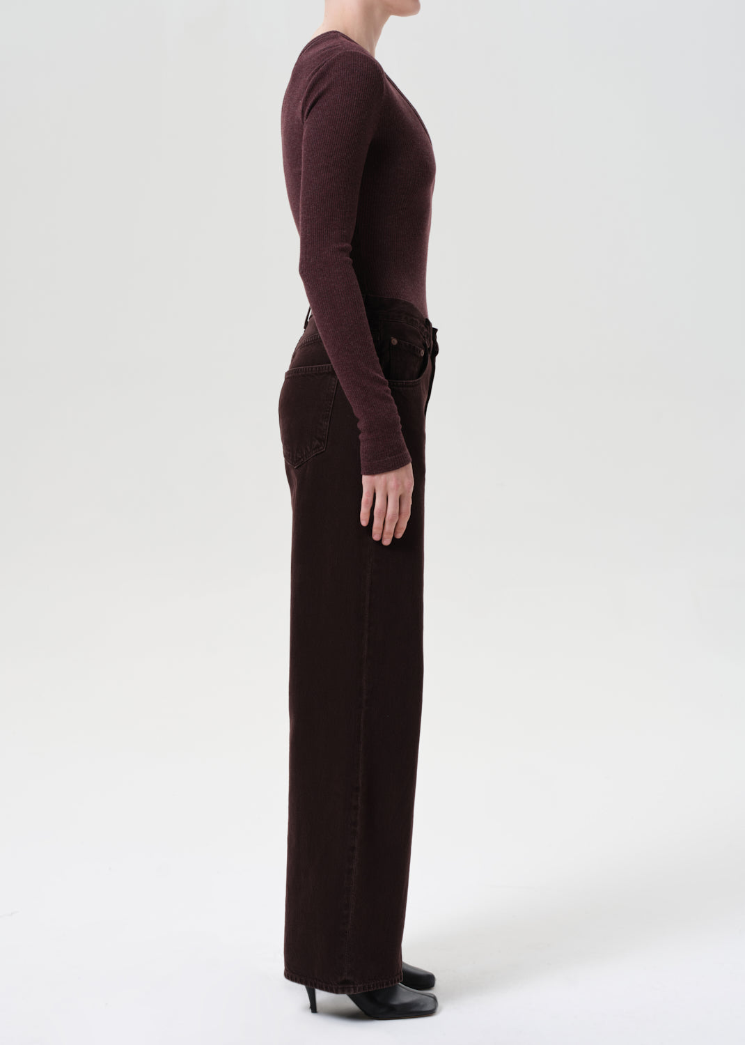 Low Curve Jean - Sloe Berry