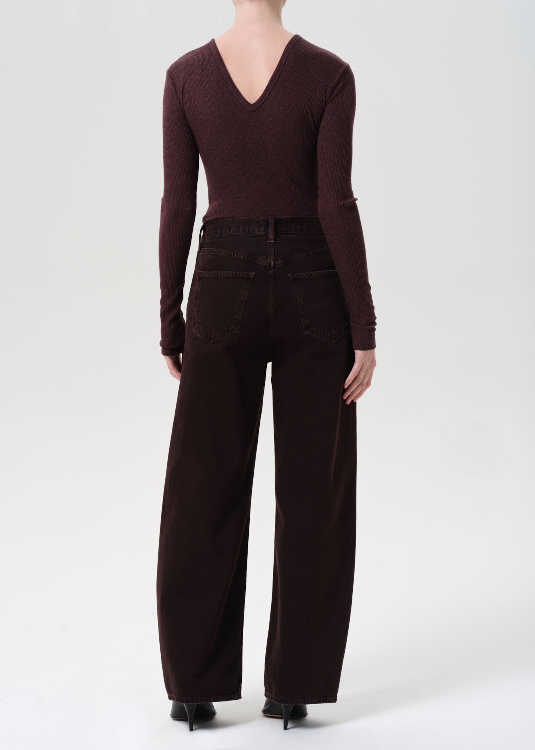 Low Curve Jean - Sloe Berry