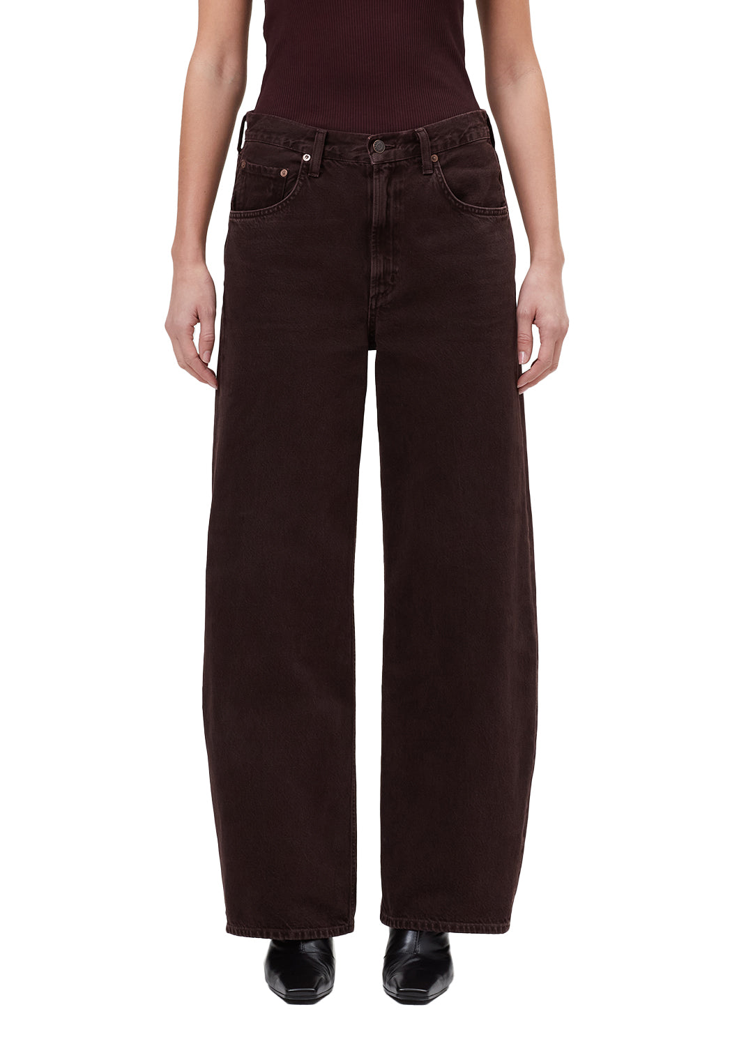 Low Curve Jean - Sloe Berry
