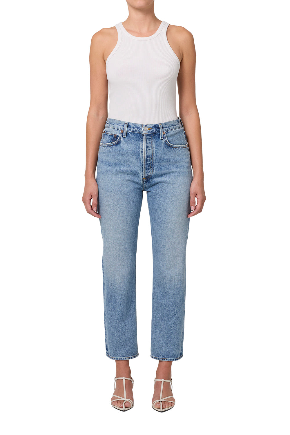 90's Pinch Waist, Crop -  Stage