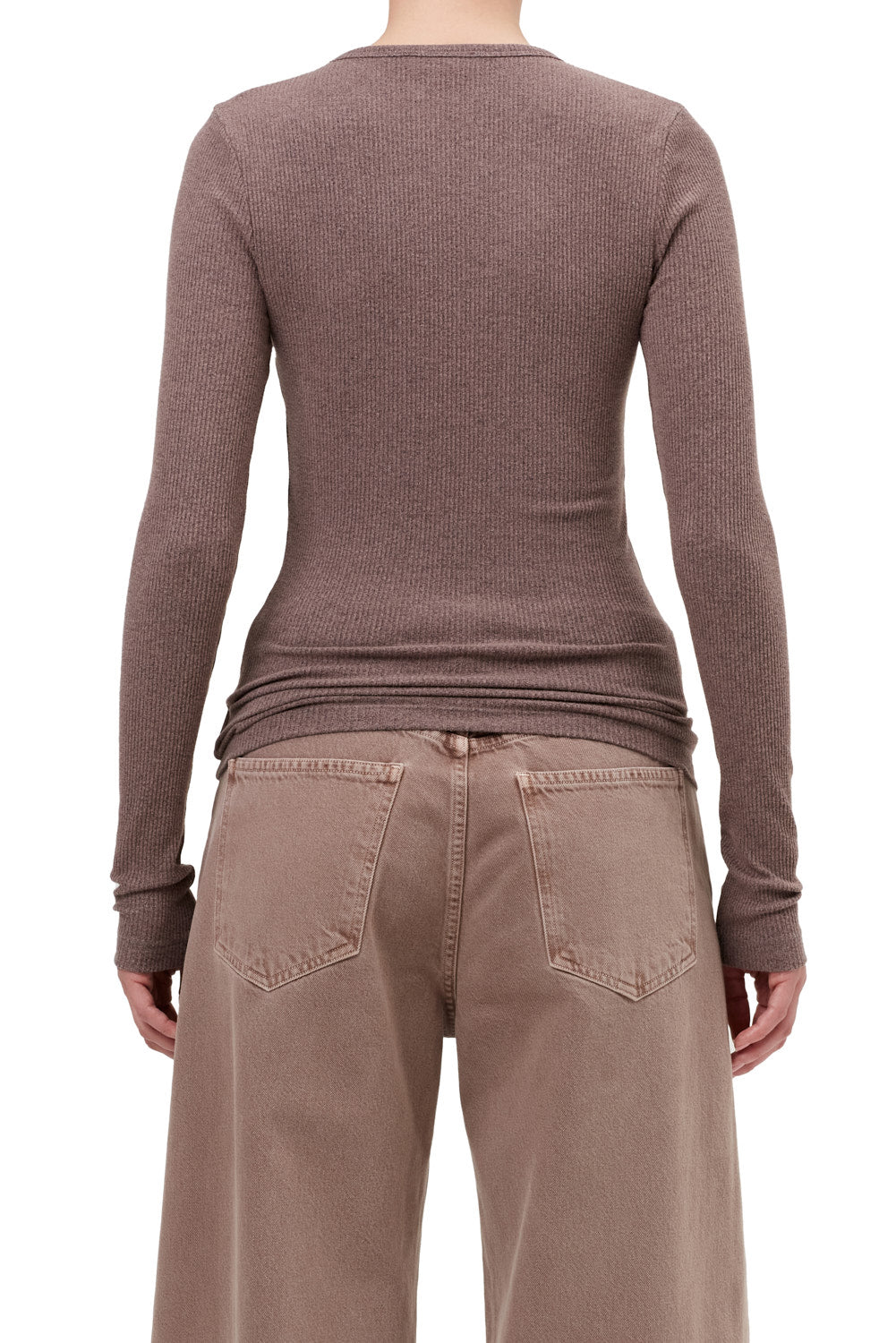 Delphi Slim Tee - Ceramic