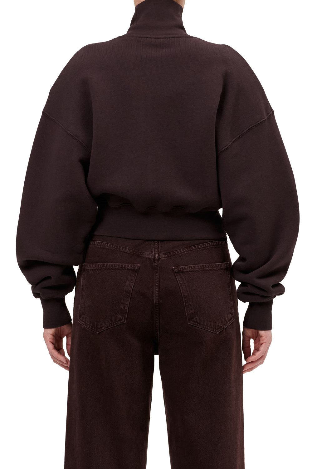 Darby Zip Up - Chocolate