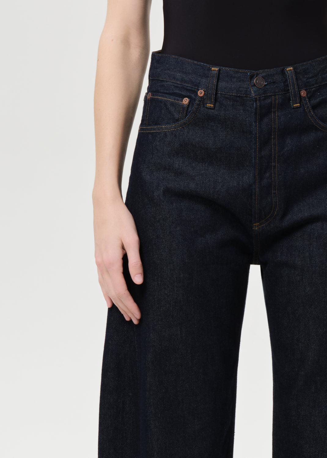 Luna Pieced Jean - Rinse