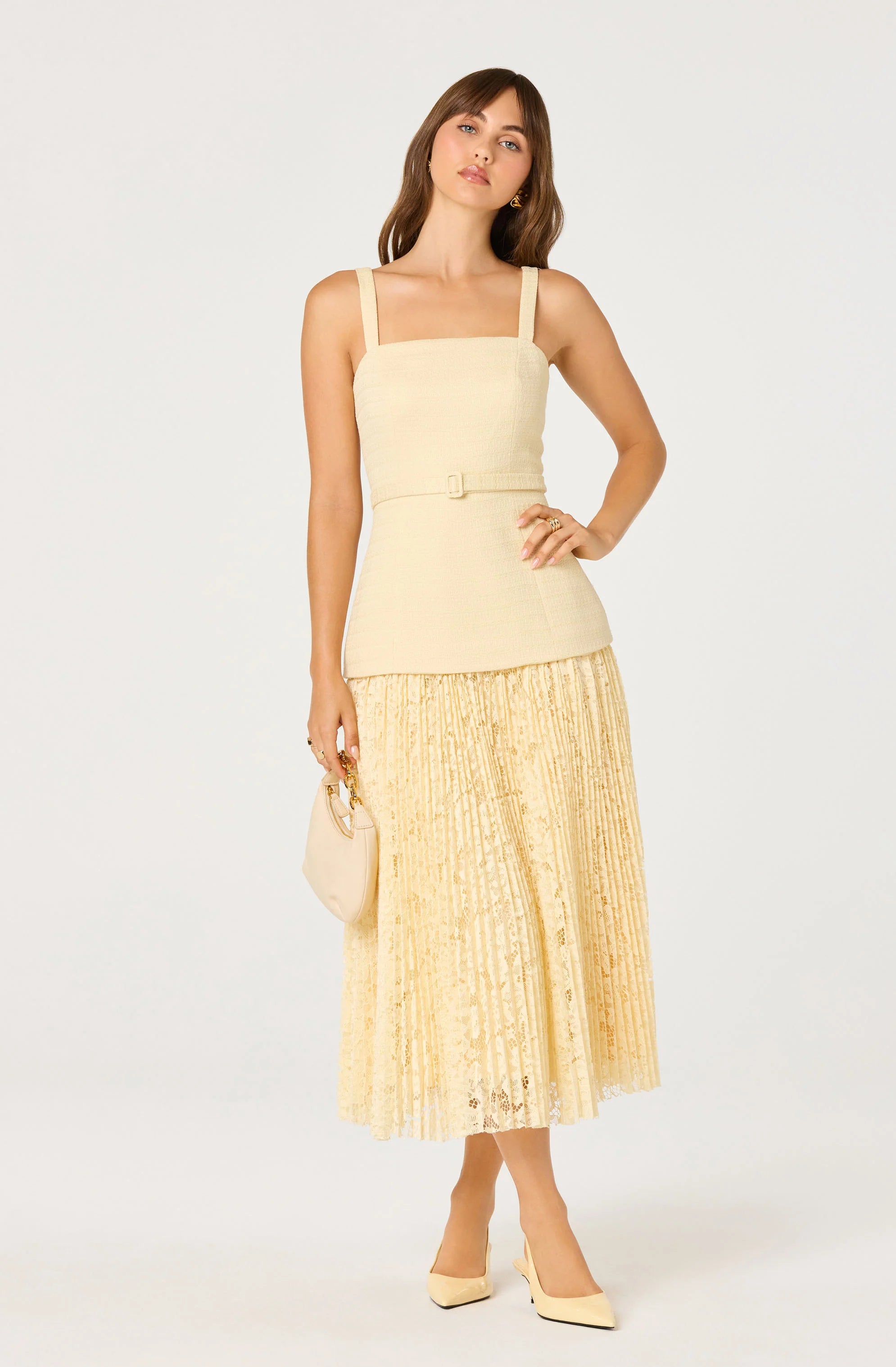 Caitlin Dress - Yellow