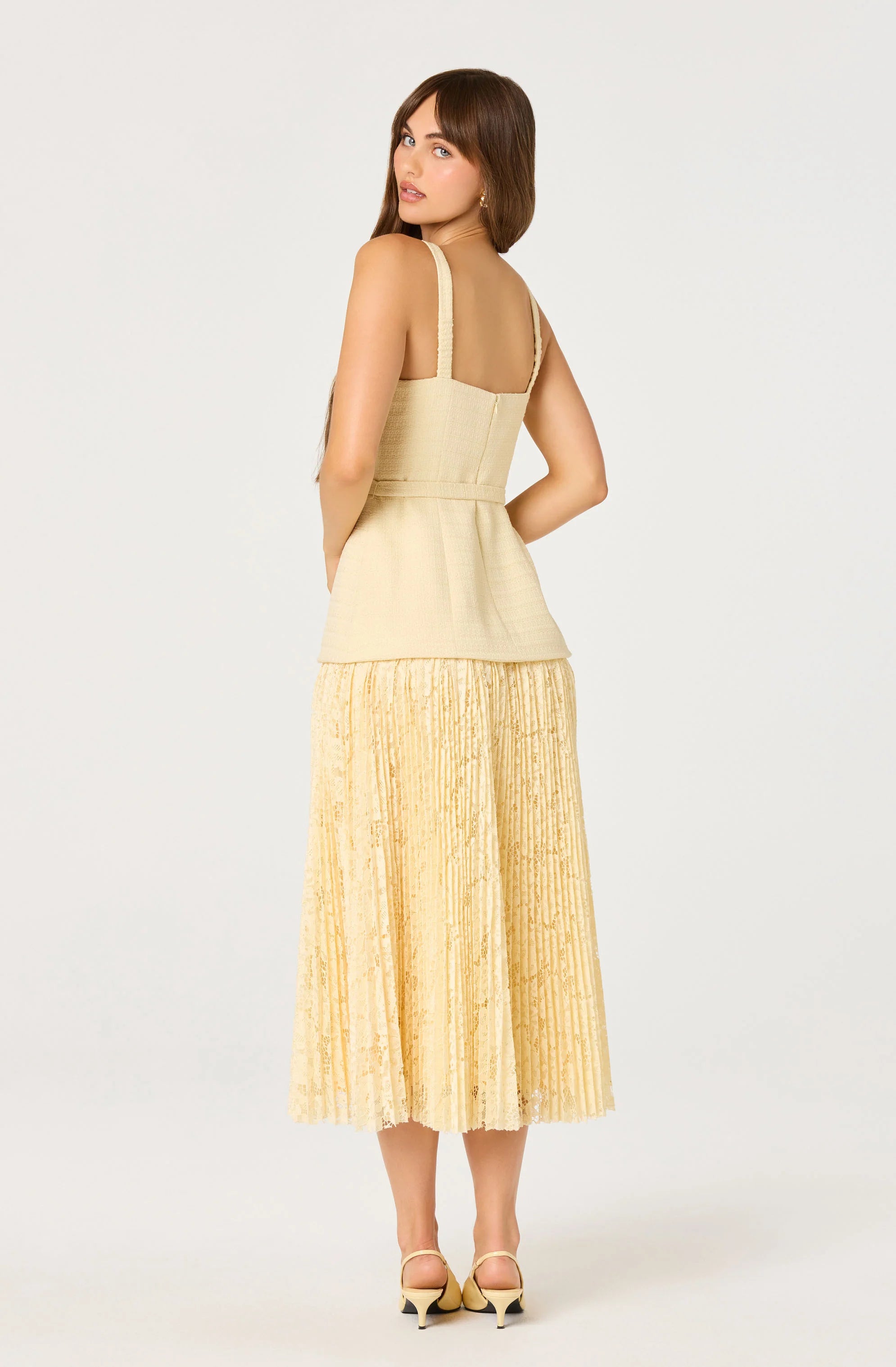 Caitlin Dress - Yellow