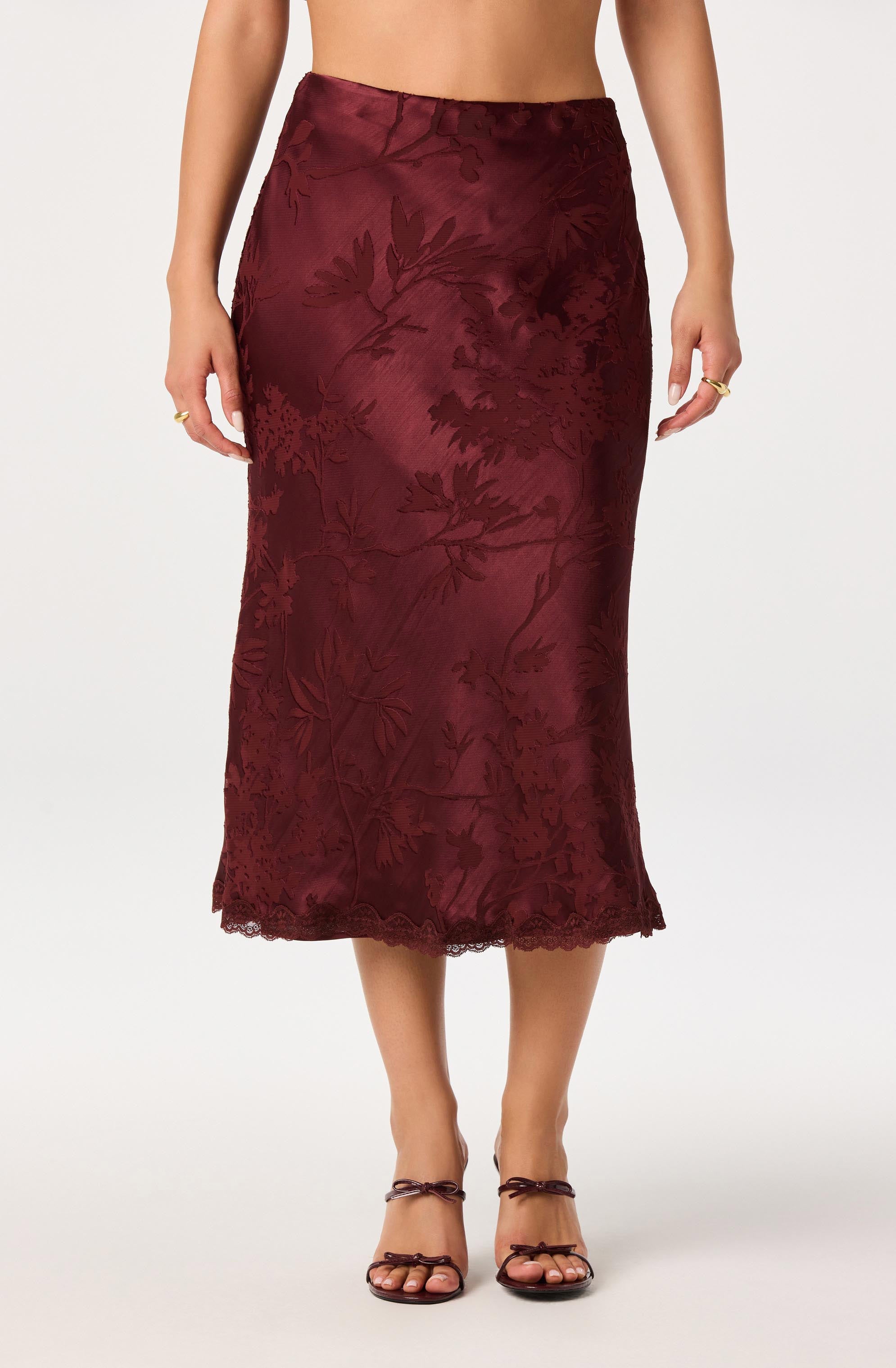 Windey Skirt - Mulberry