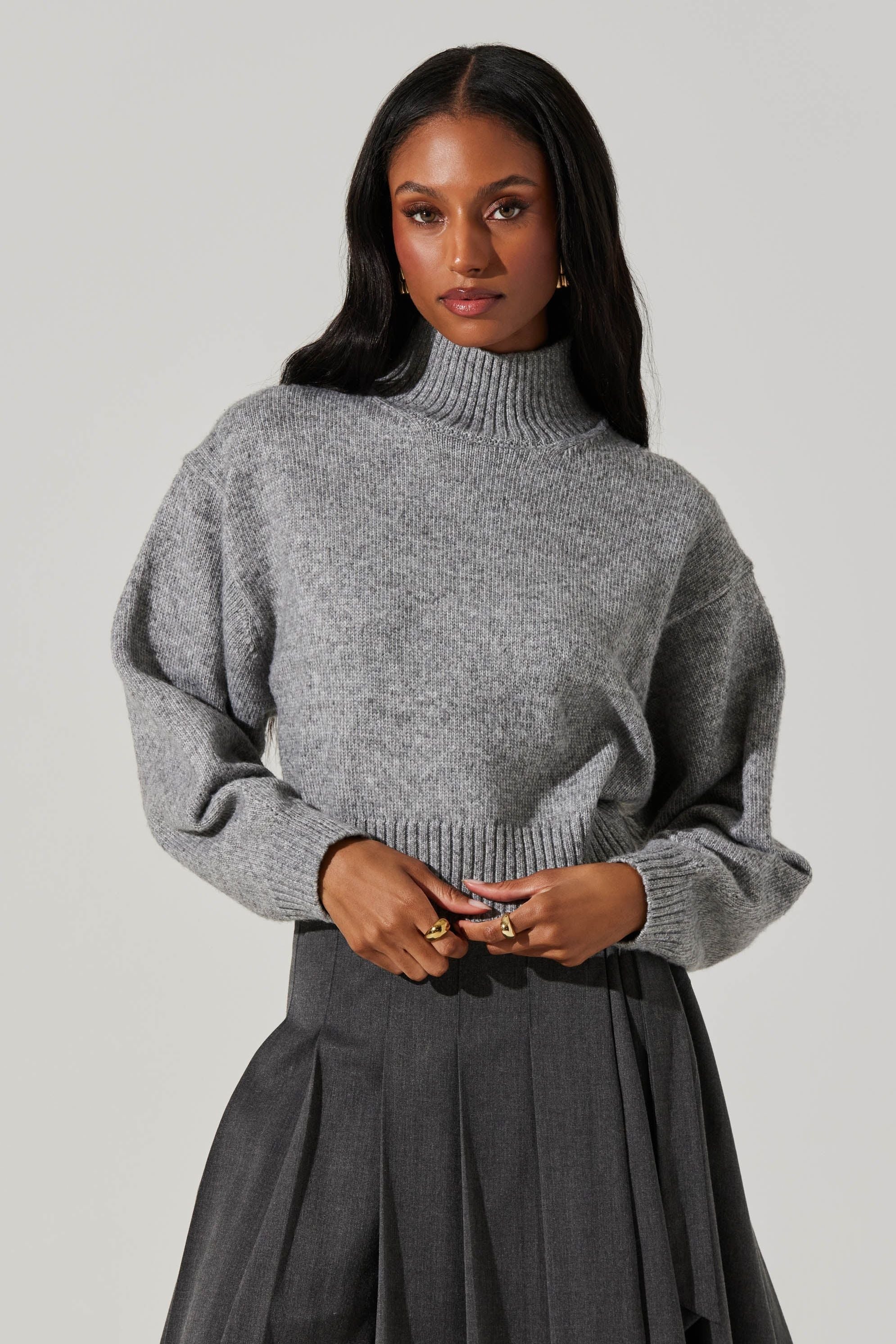 Fiala Sweater - Heather Grey