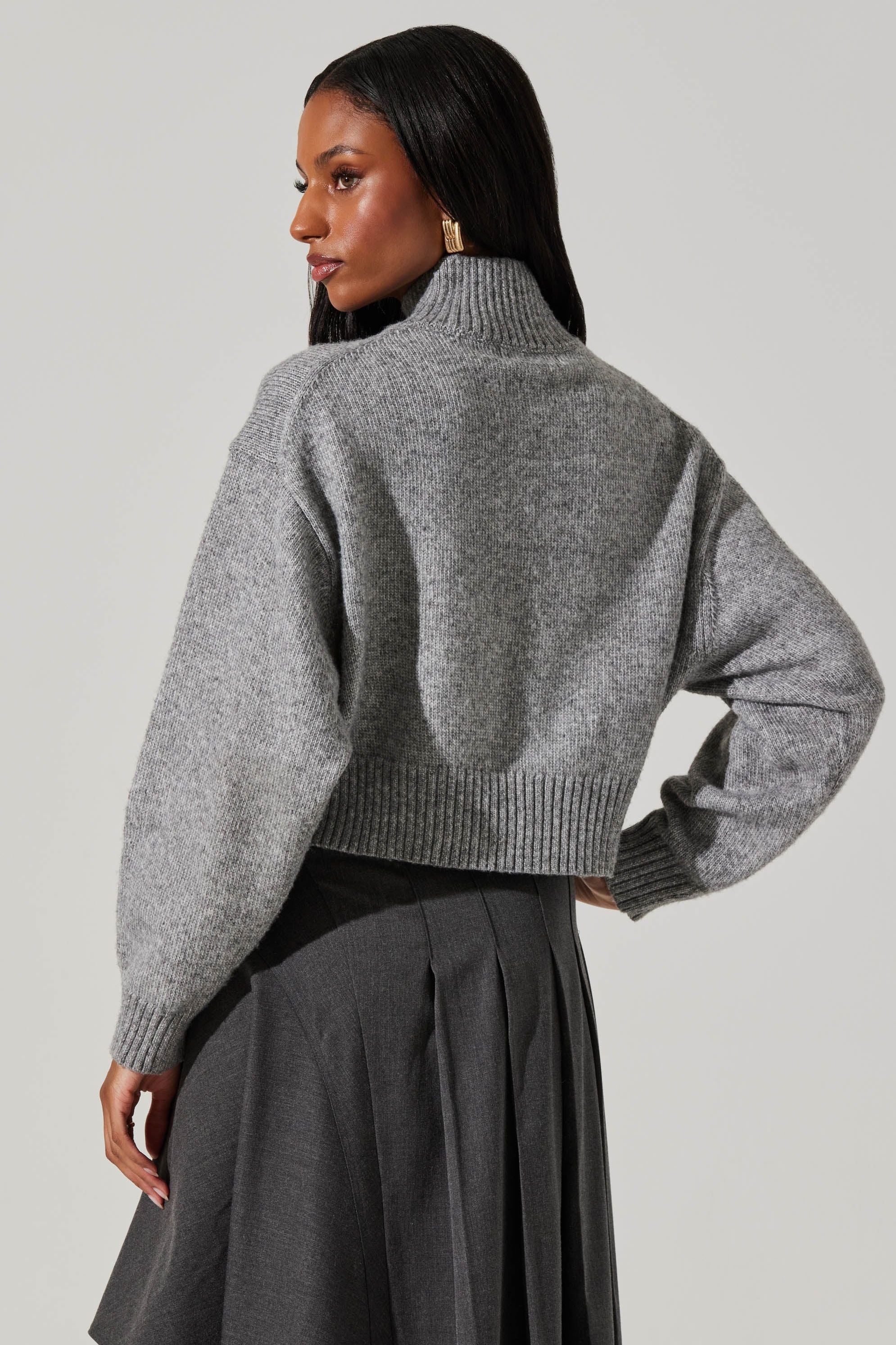 Fiala Sweater - Heather Grey