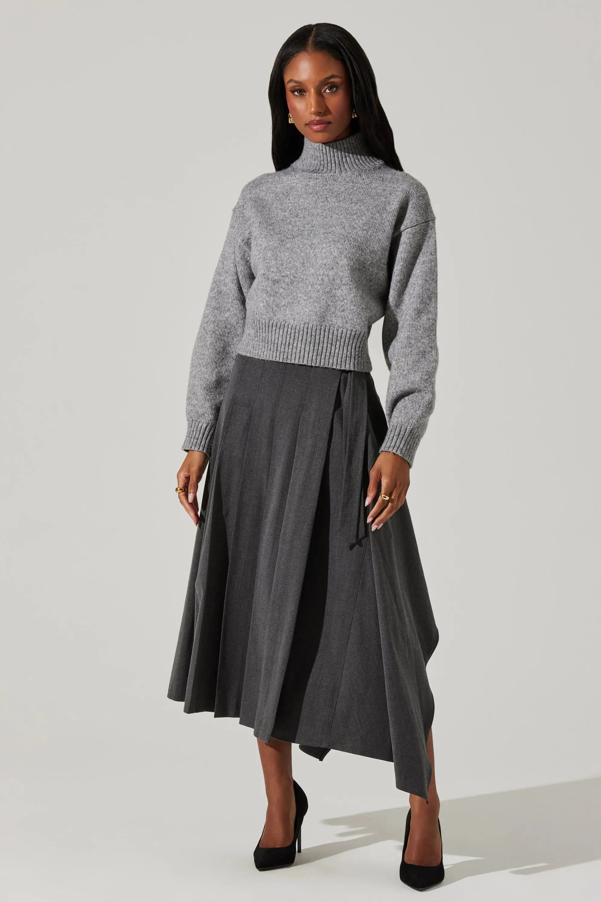 Fiala Sweater - Heather Grey