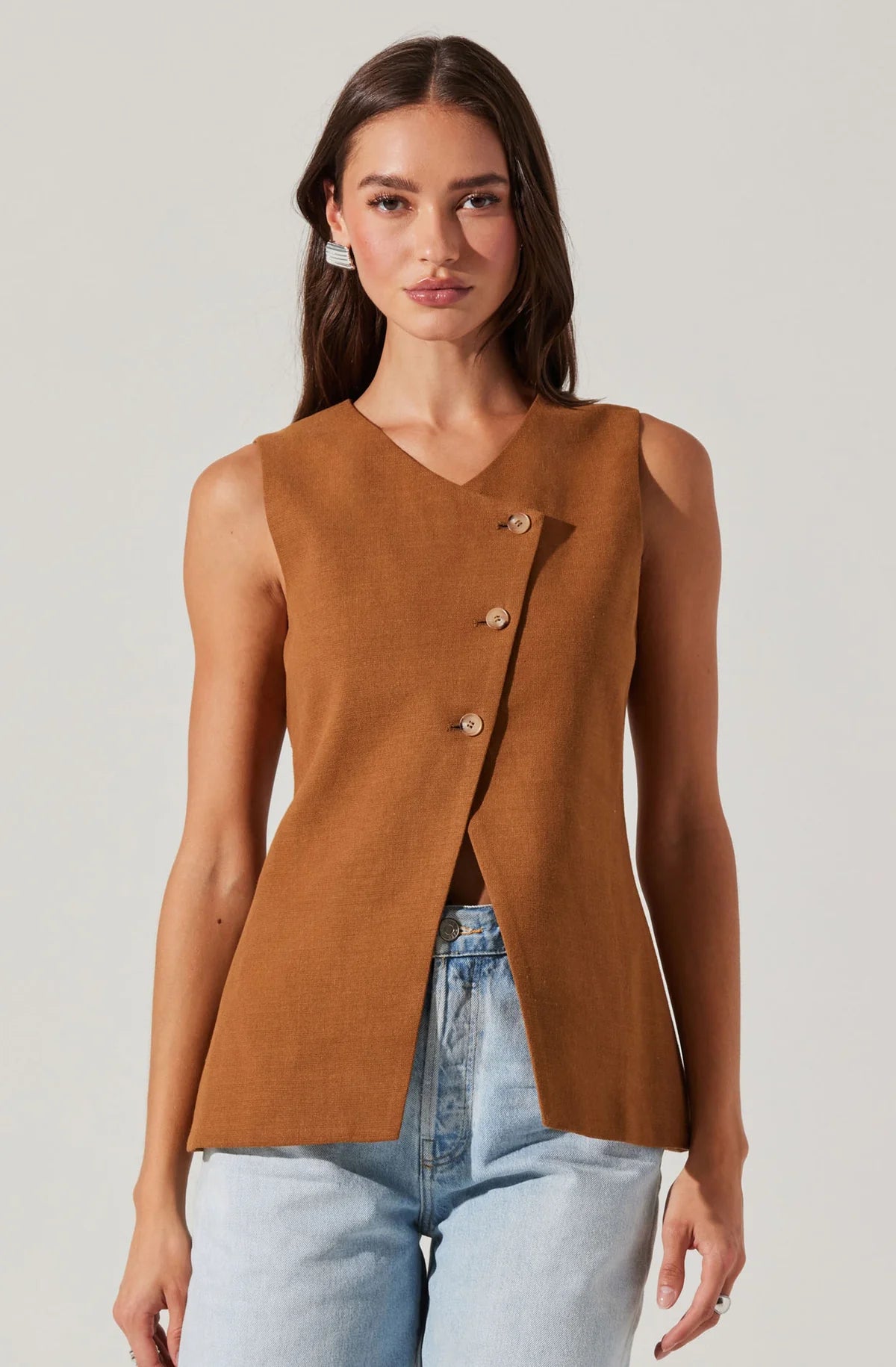 Sonja Vest - Brown