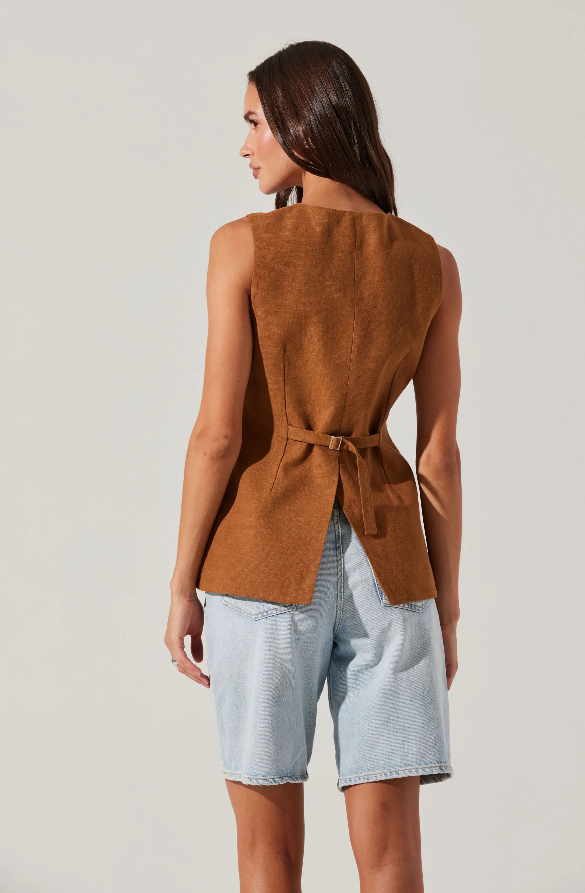 Sonja Vest - Brown