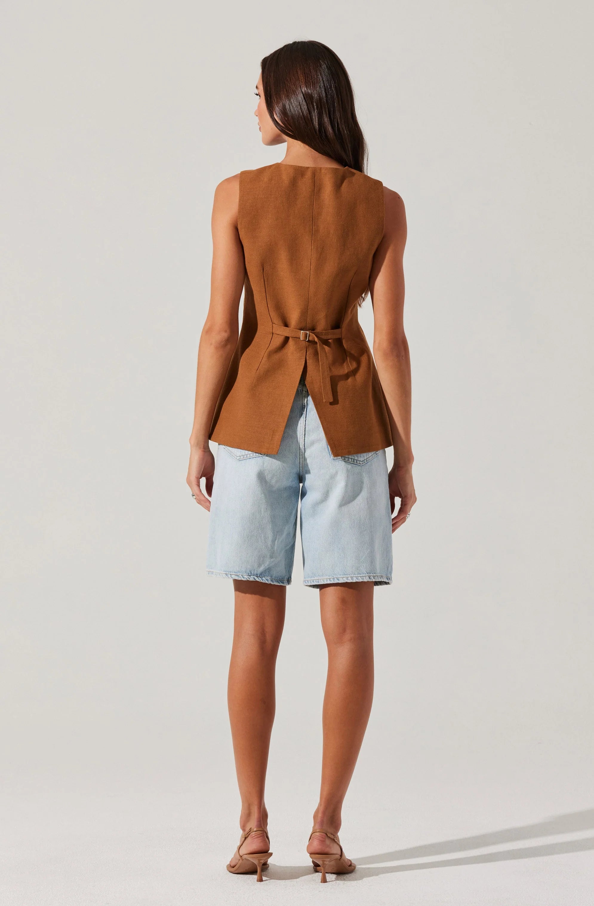 Sonja Vest - Brown
