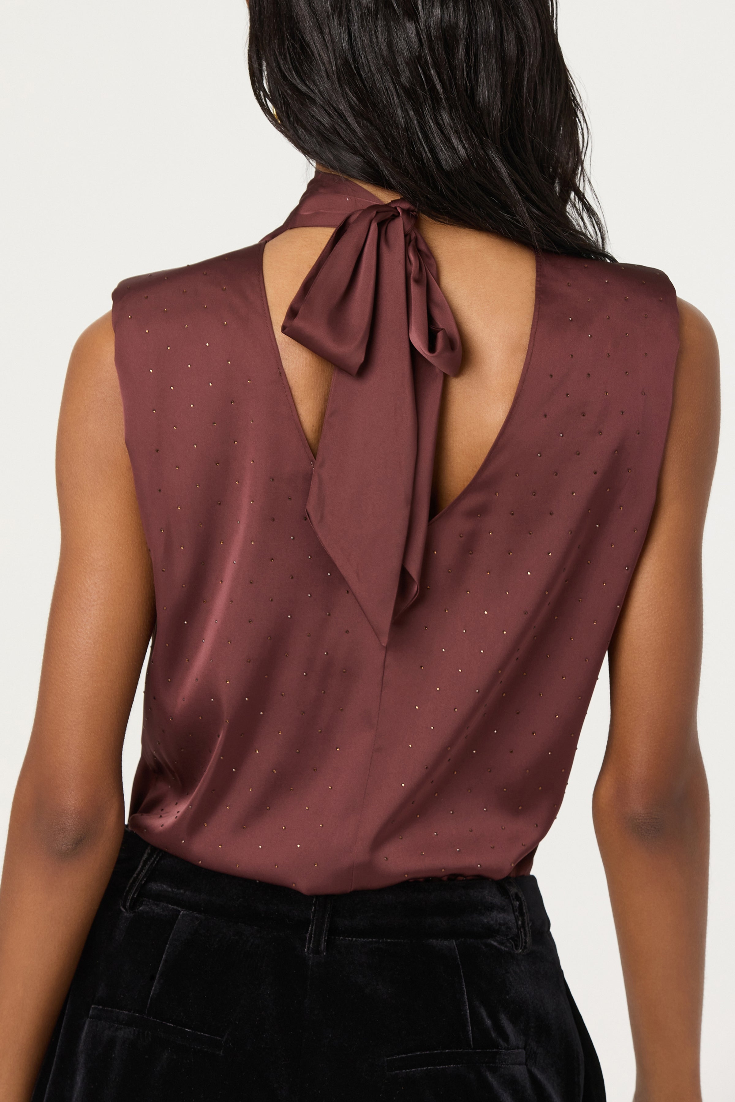 Inaya Top - Dusty Plum
