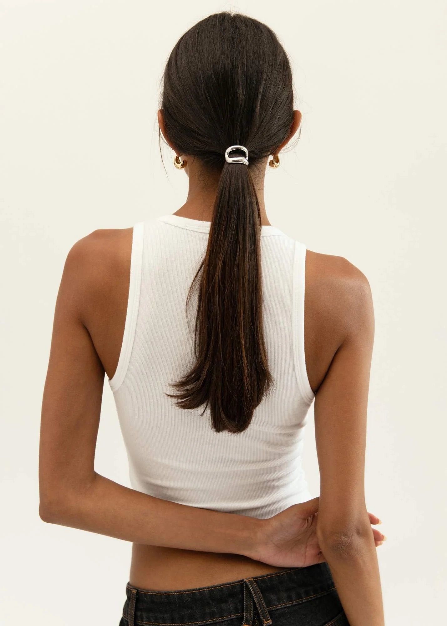 Kov Essentials Silver Hair Cuffs set of three unique metal designs