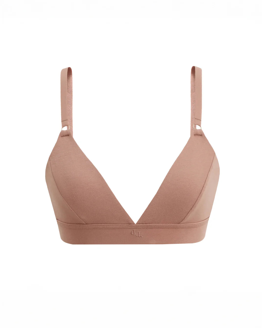 Organic Cotton Bralette - Cameo