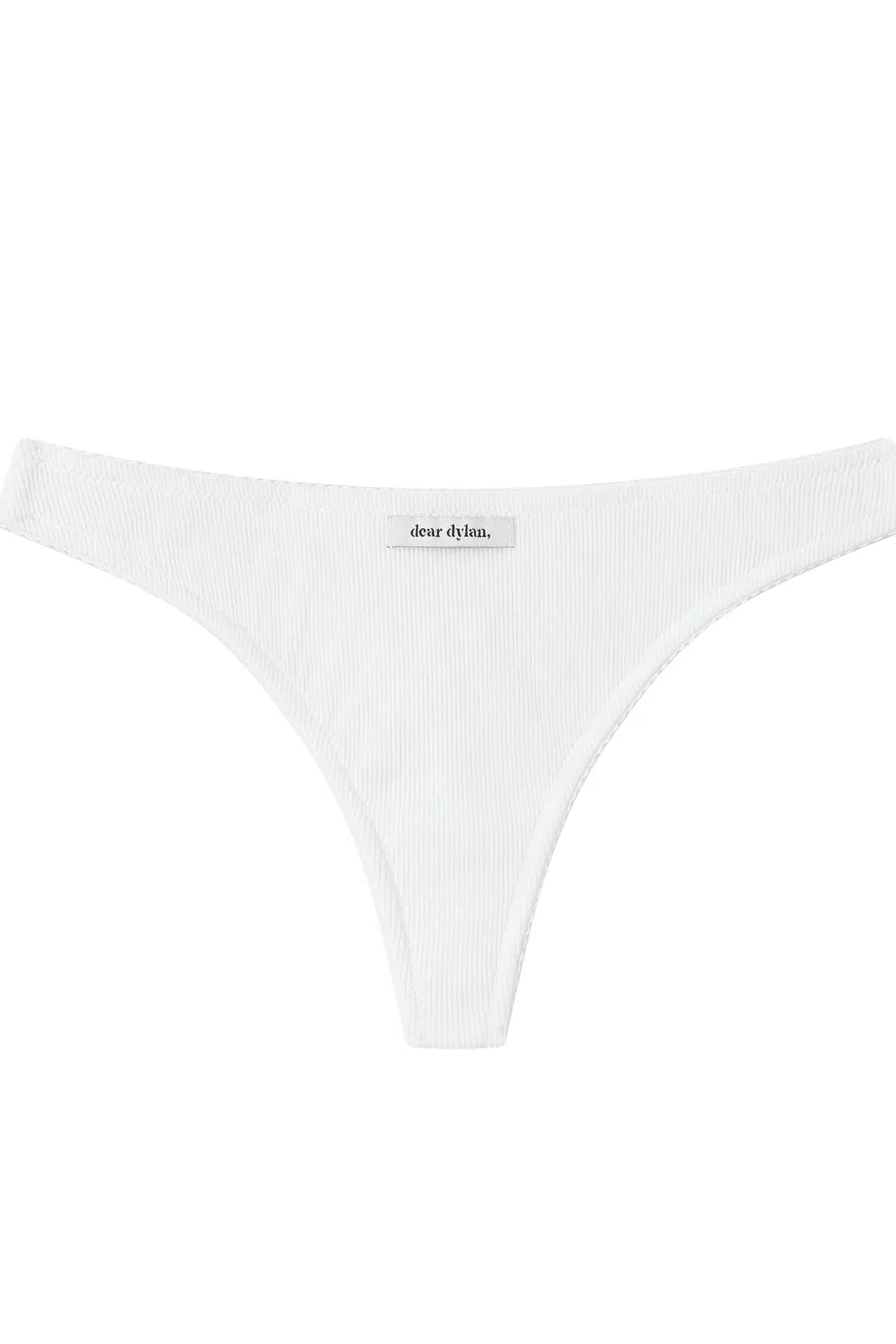 Organic Daily Thong - Blanc